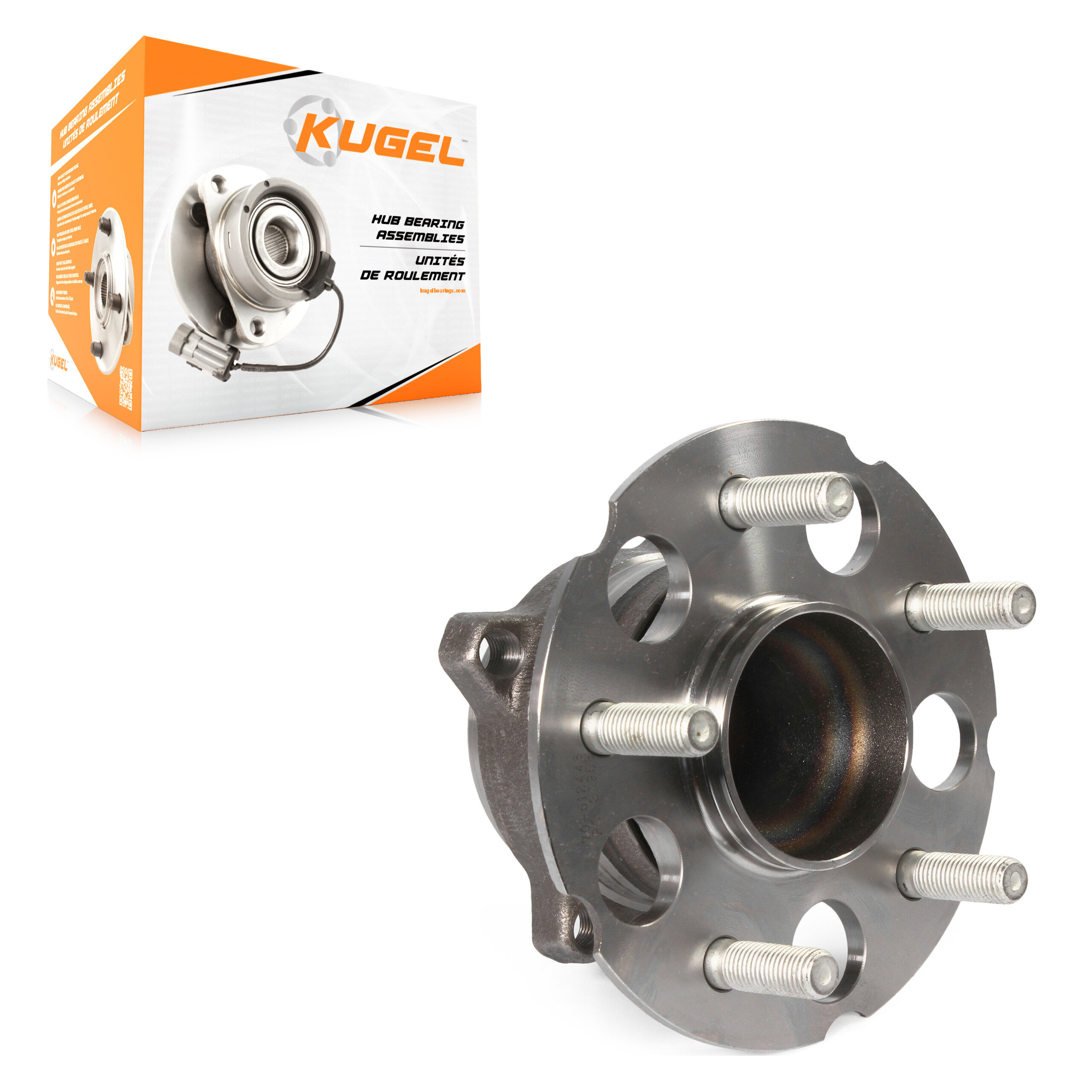 Kugel - 70-512448 - Rear Wheel Bearing and Hub Assembly