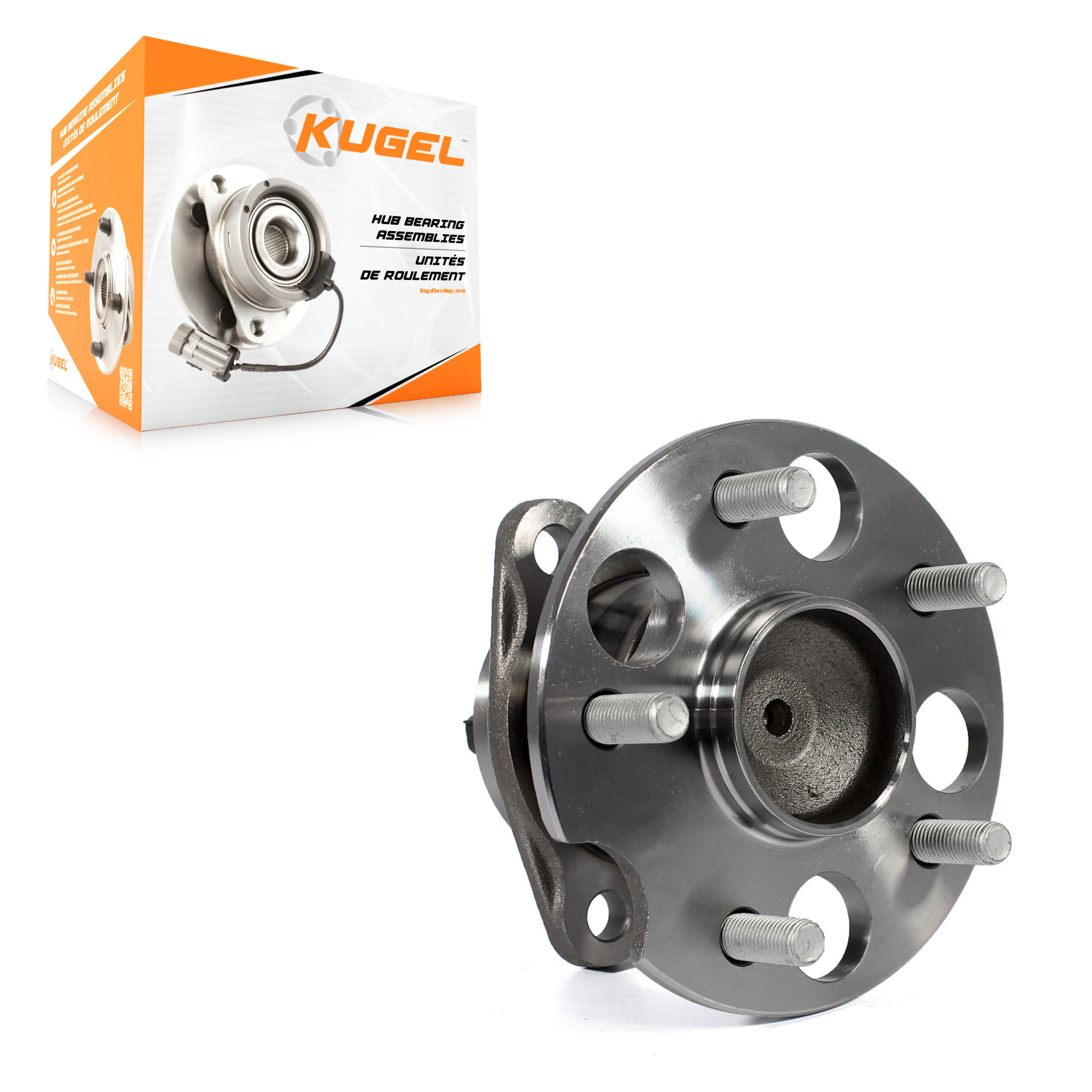 Kugel - 70-512456 - Rear Wheel Bearing and Hub Assembly