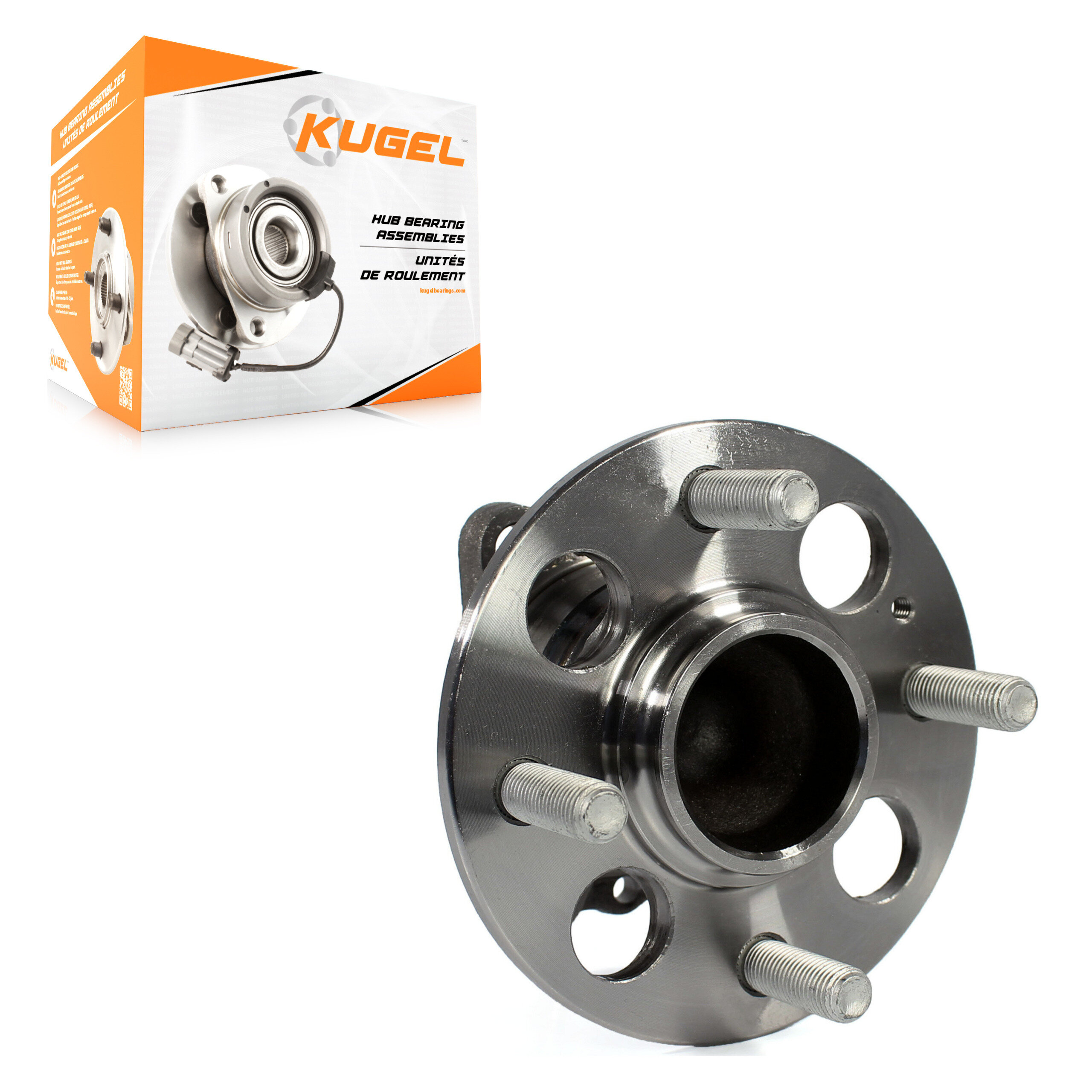 Kugel - 70-512483 - Rear Wheel Bearing and Hub Assembly