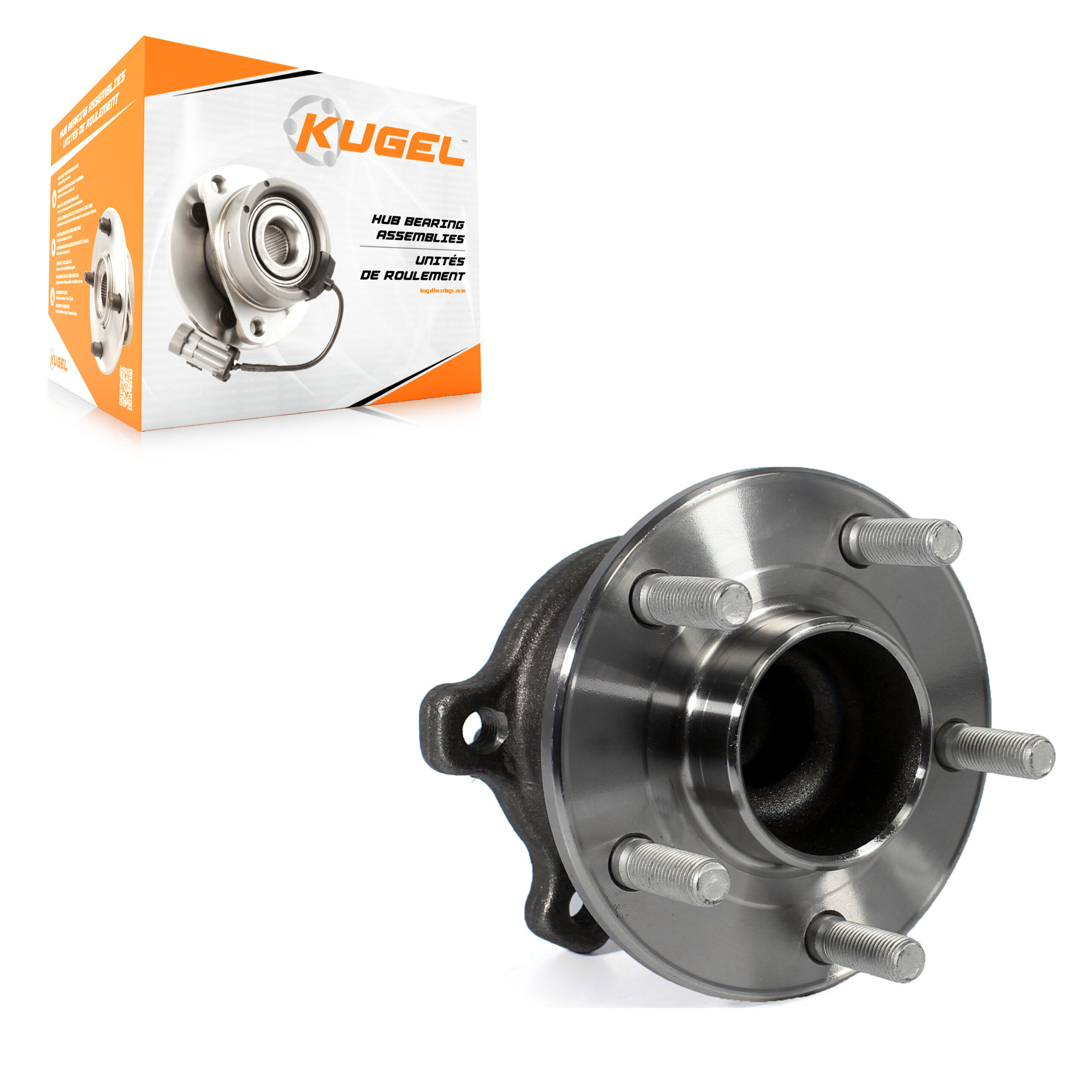 Kugel - 70-512499 - Rear Wheel Bearing and Hub Assembly