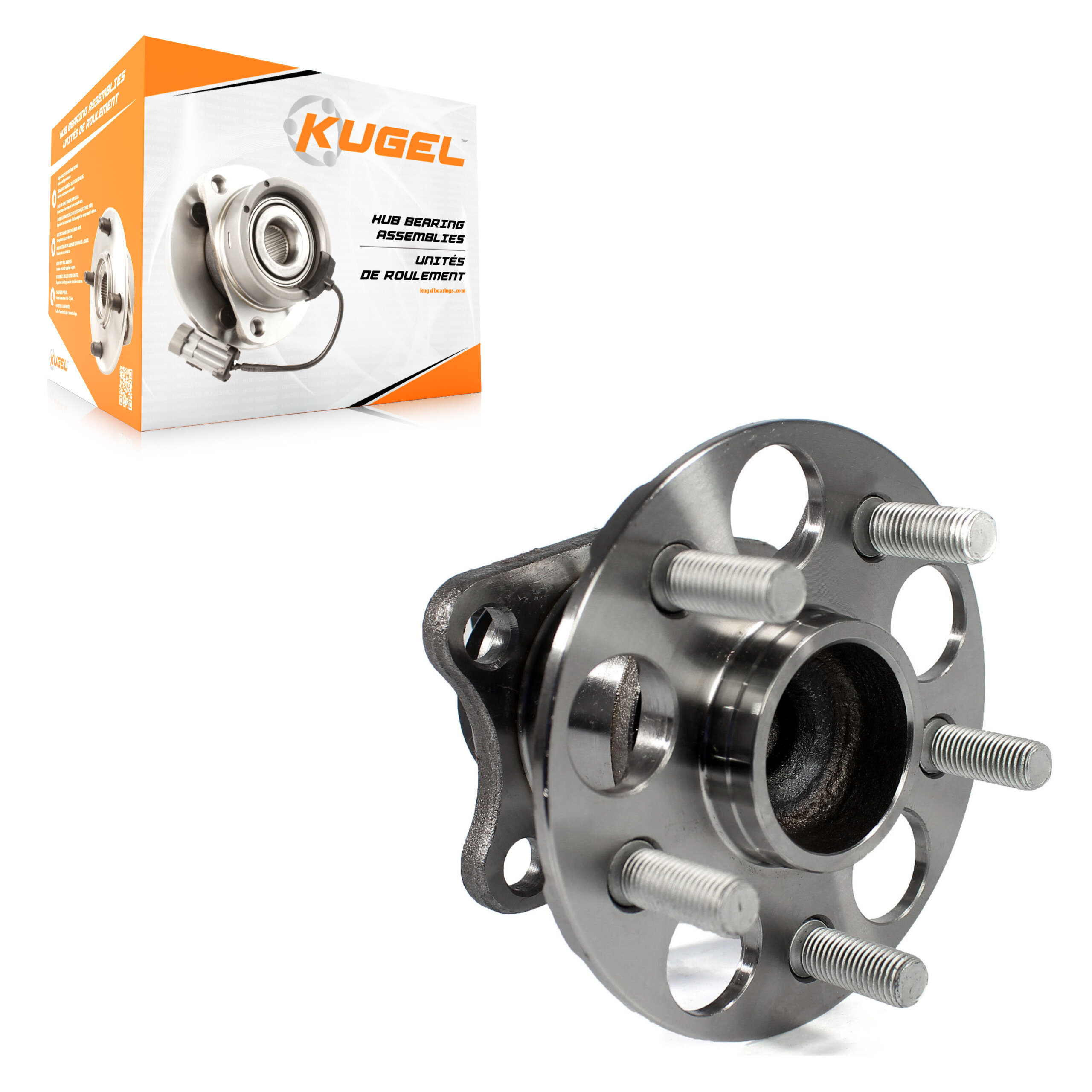 Kugel - 70-512505 - Rear Wheel Bearing and Hub Assembly