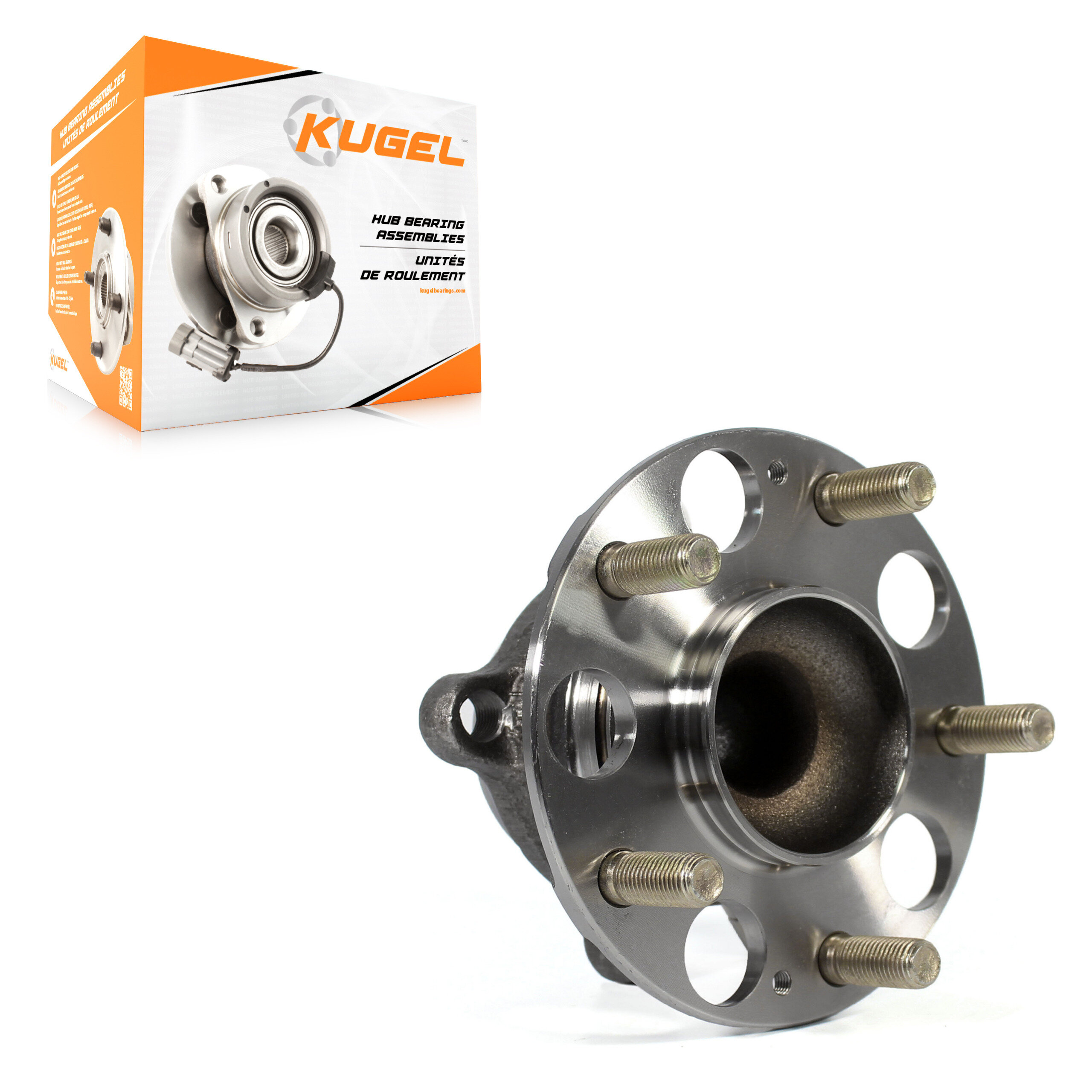 Kugel - 70-512544 - Rear Wheel Bearing and Hub Assembly