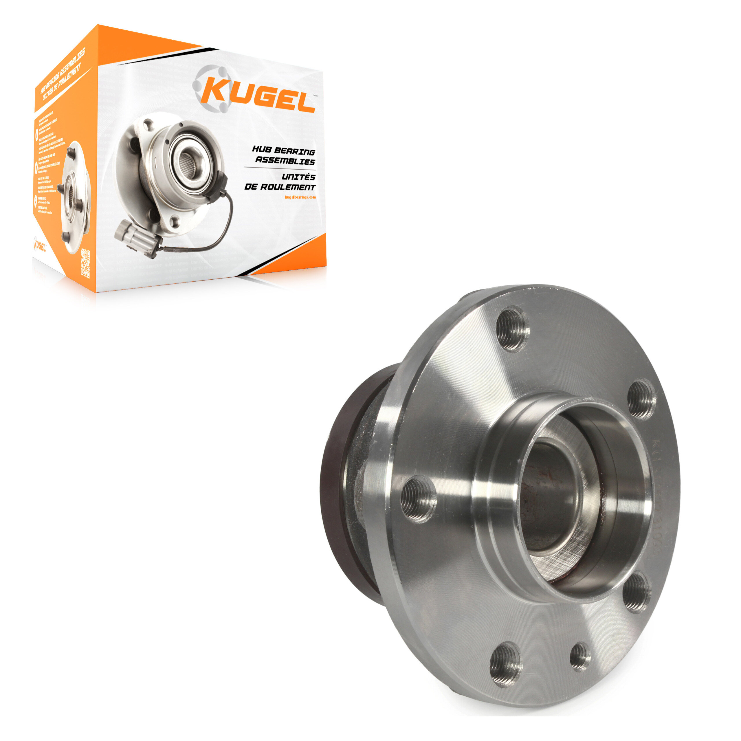 Kugel - 70-512577 - Rear Wheel Bearing and Hub Assembly