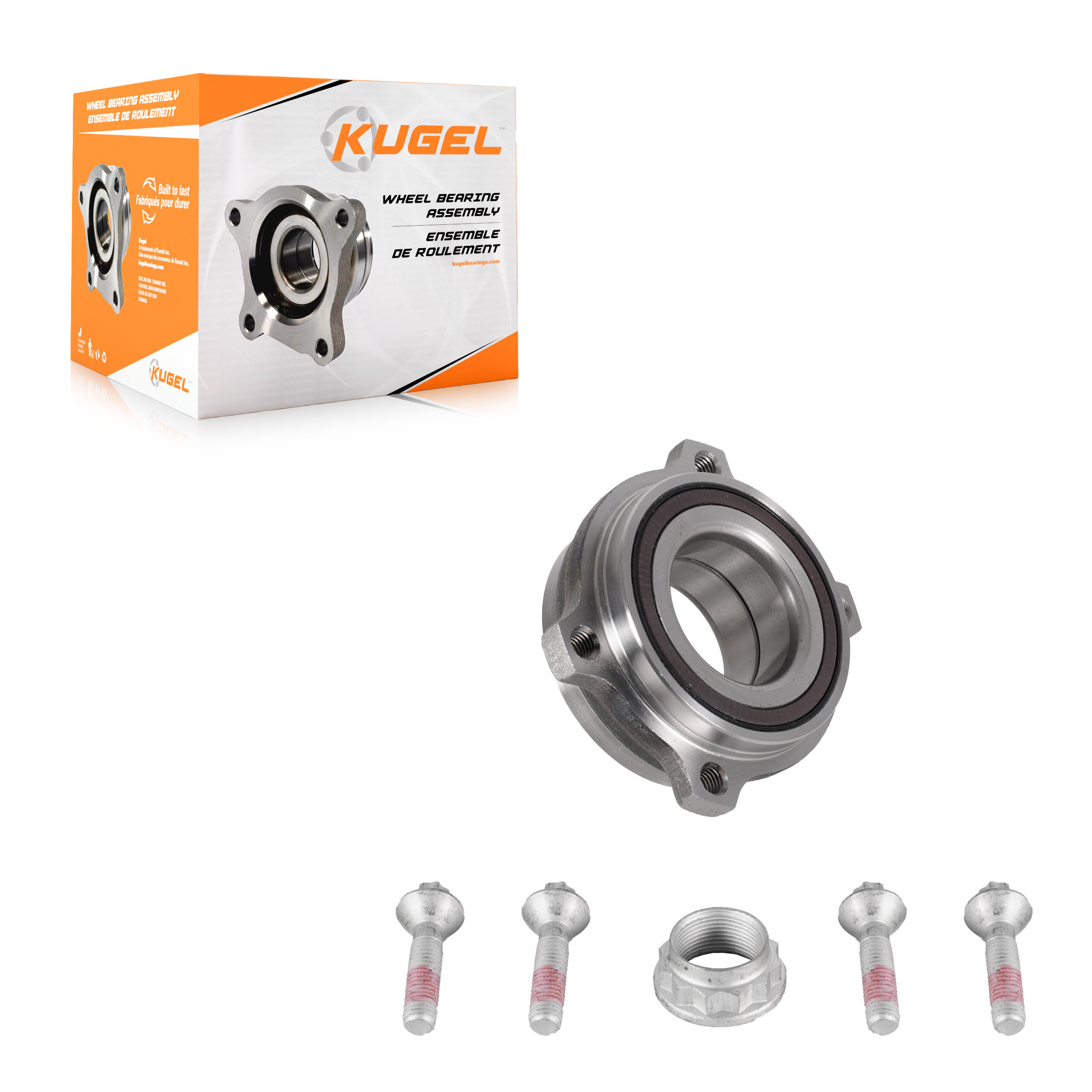 Kugel - 70-512626 - Rear Wheel Bearing Assembly