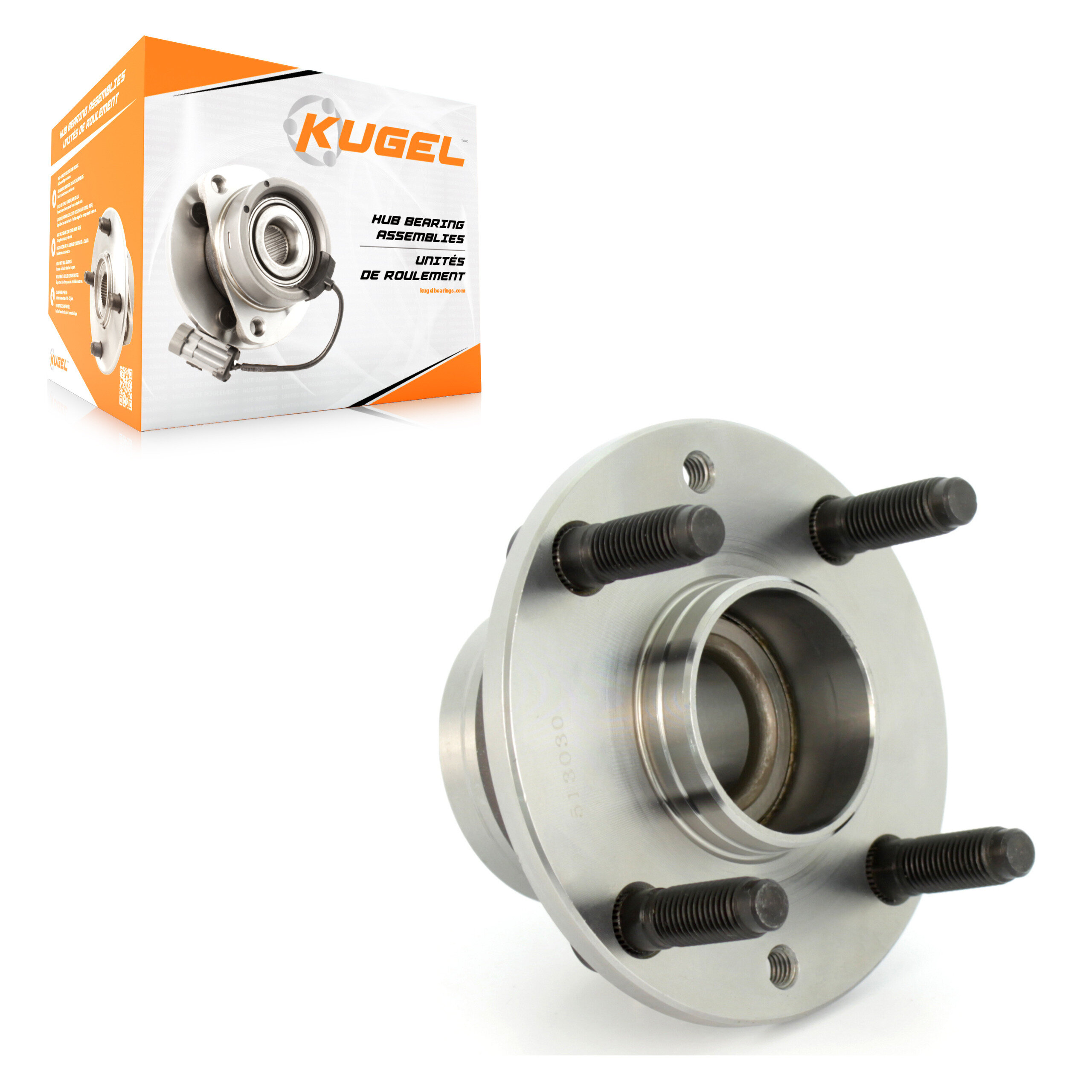 Kugel - 70-513030 - Rear Wheel Bearing and Hub Assembly