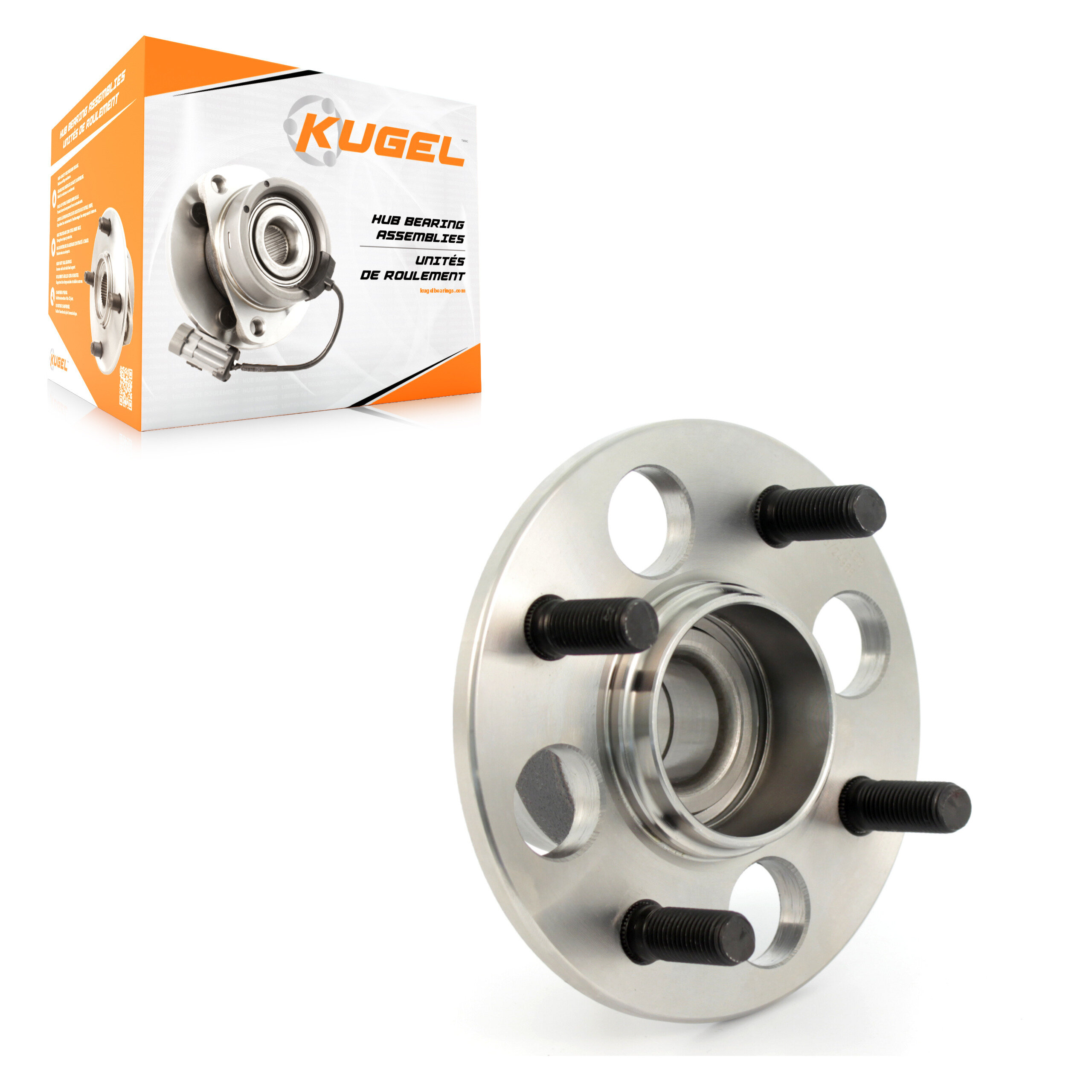 Kugel - 70-513035 - Rear Wheel Bearing and Hub Assembly