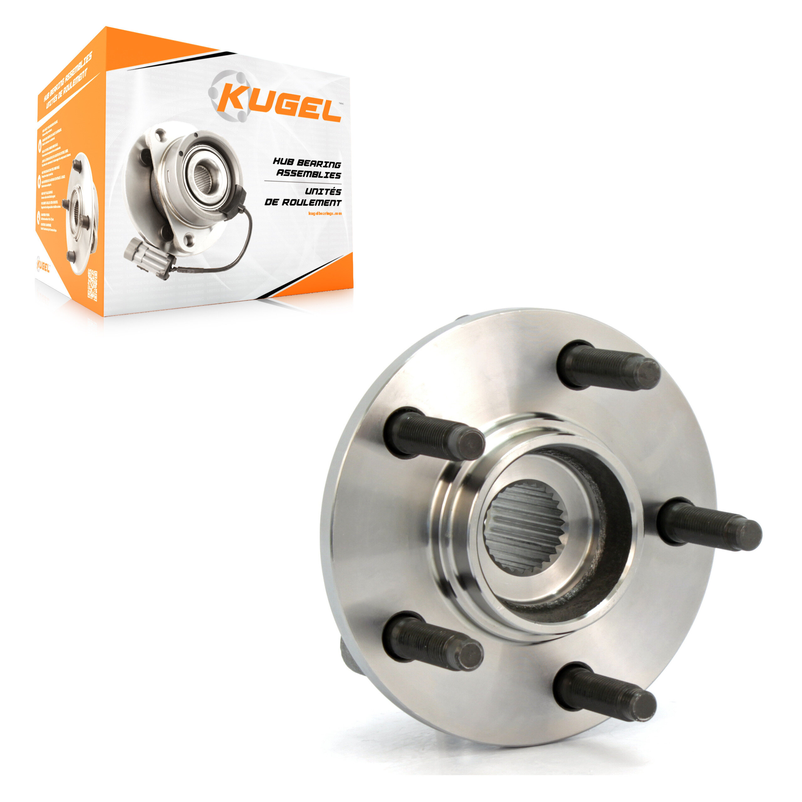 Kugel - 70-513100 - Front Wheel Bearing and Hub Assembly