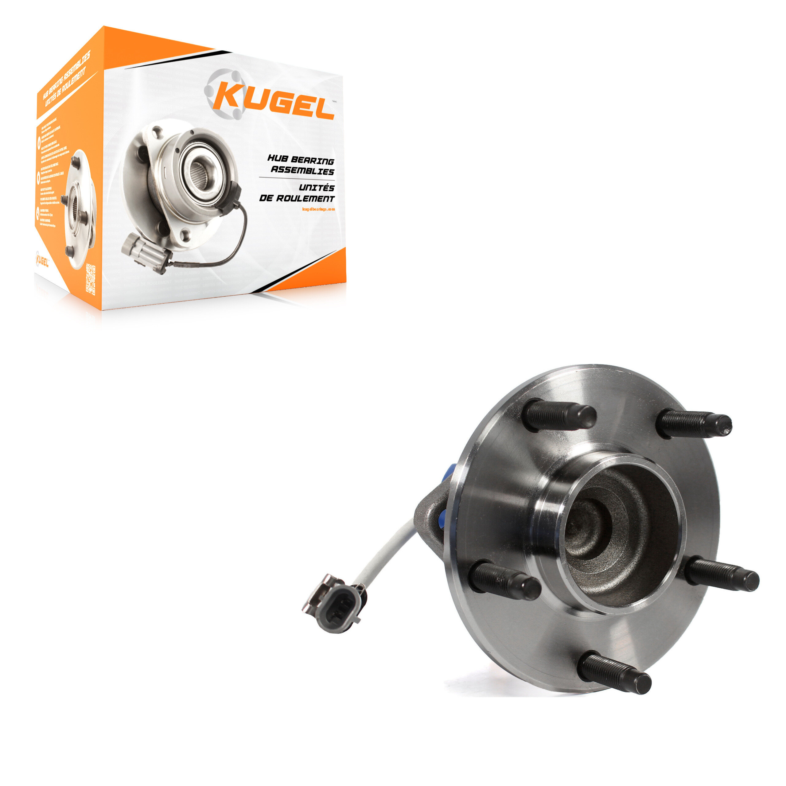 Kugel - 70-513139 - Front Wheel Bearing and Hub Assembly