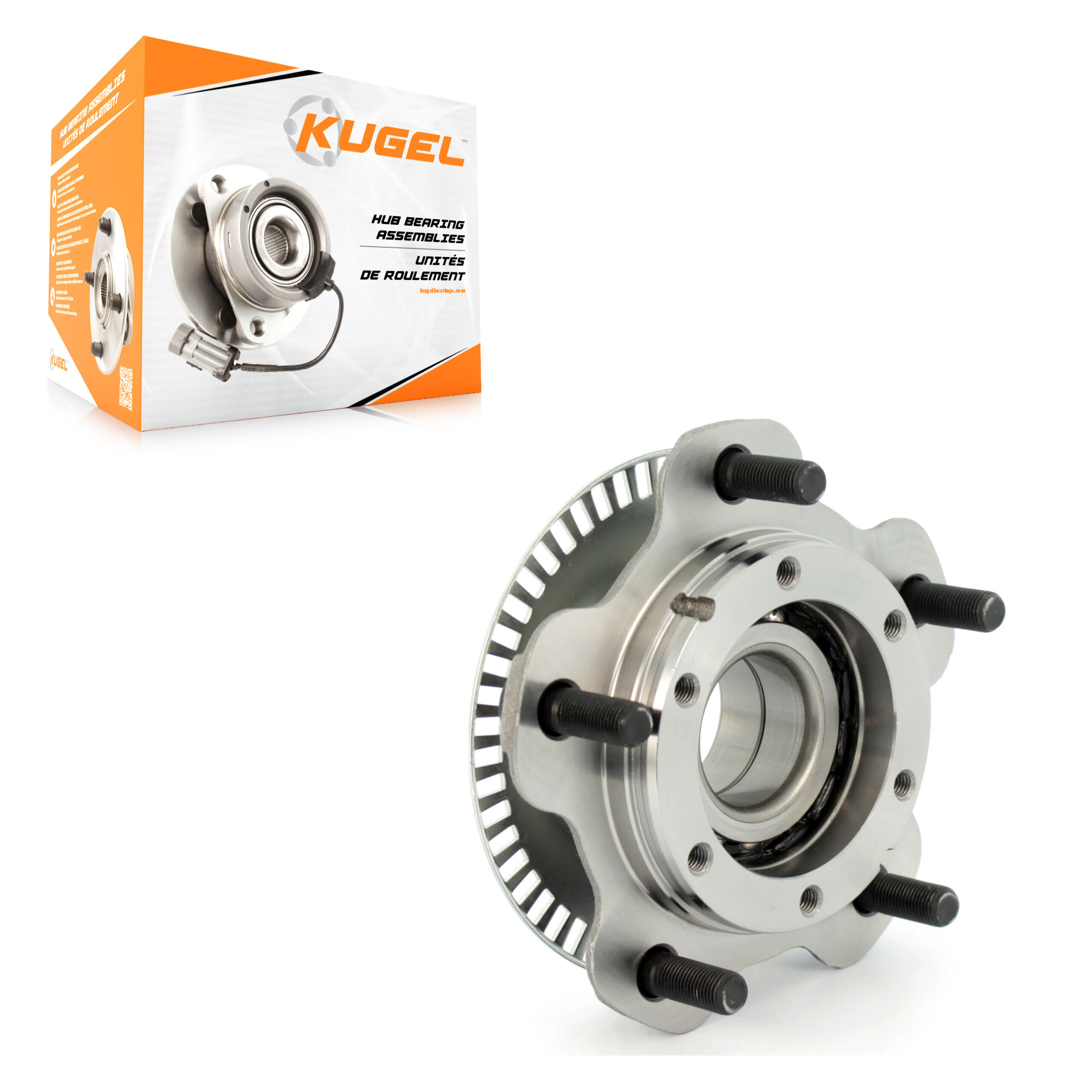 Kugel - 70-513193 - Front Wheel Bearing and Hub Assembly