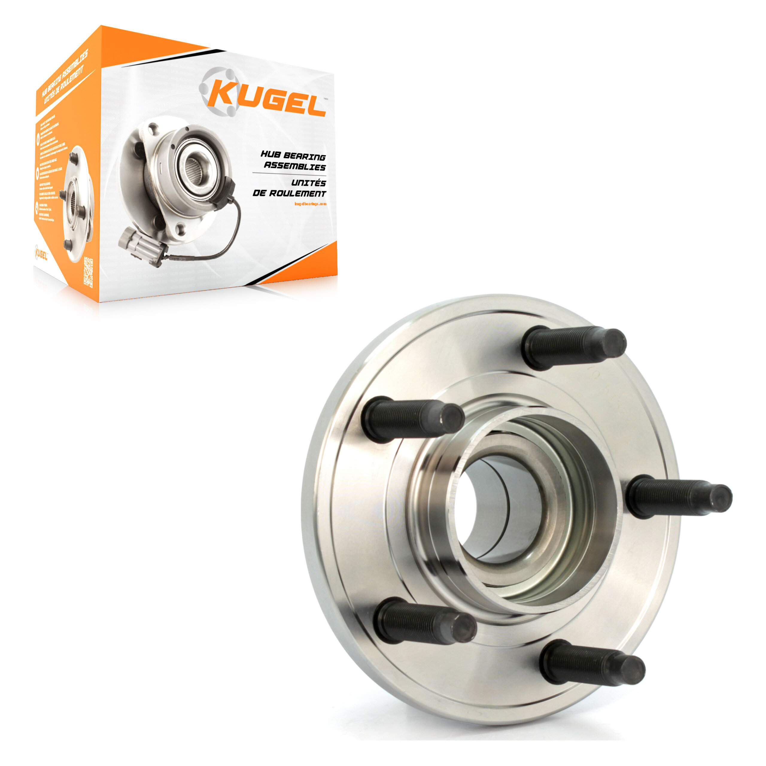 Kugel - 70-513221 - Front Wheel Bearing and Hub Assembly