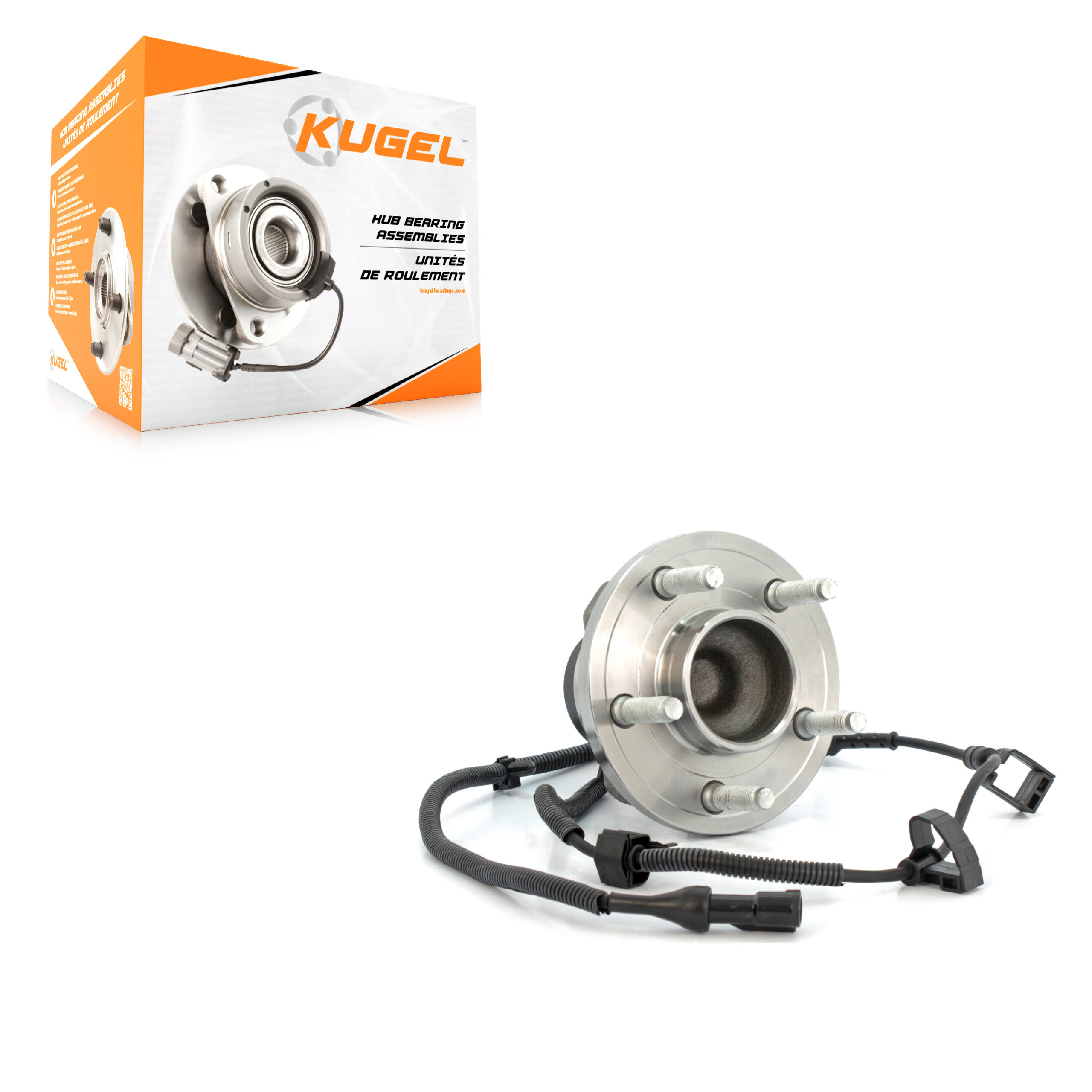 Kugel - 70-513230 - Front Wheel Bearing and Hub Assembly