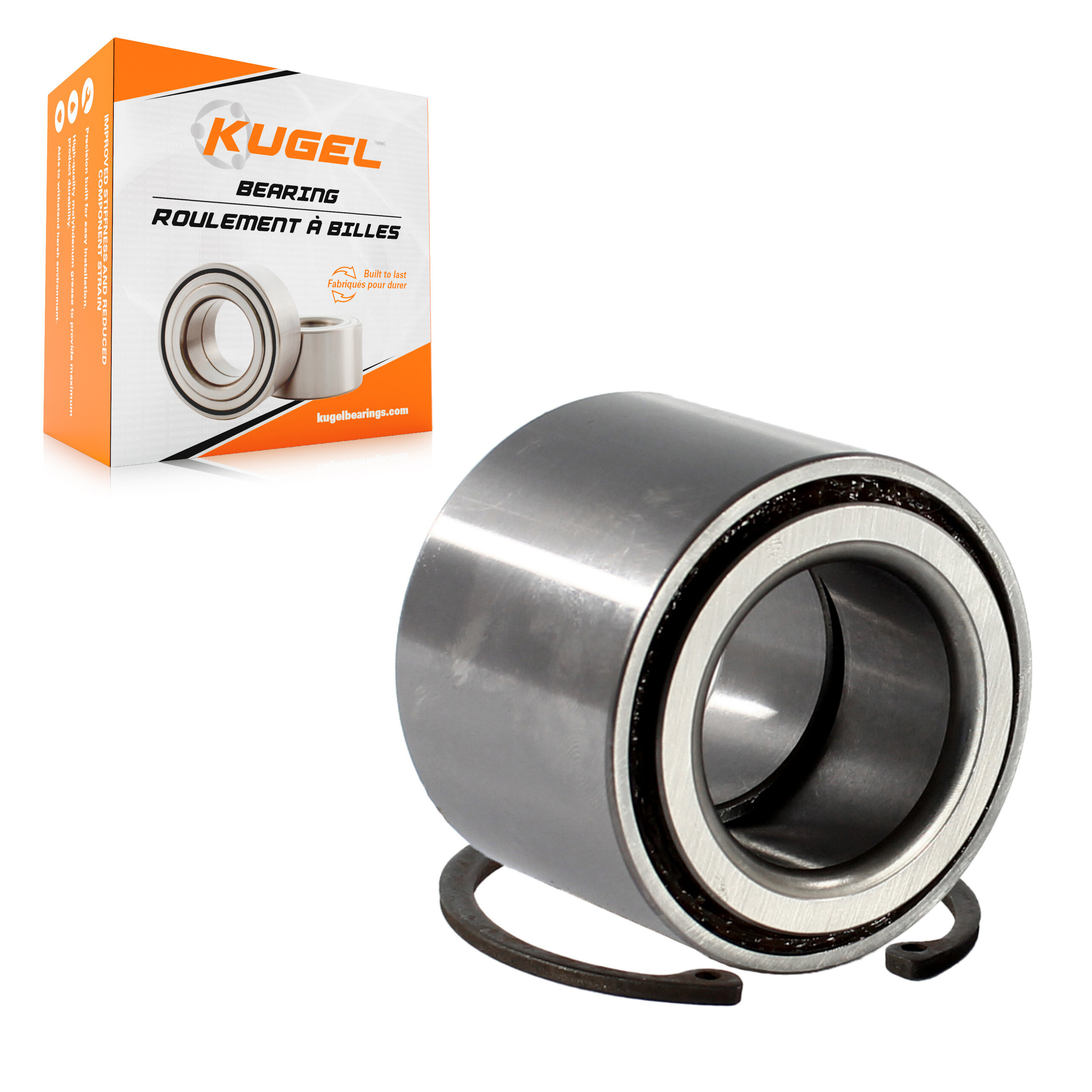 Kugel - 70-513248 - Rear Inner Wheel Bearing and Race Set
