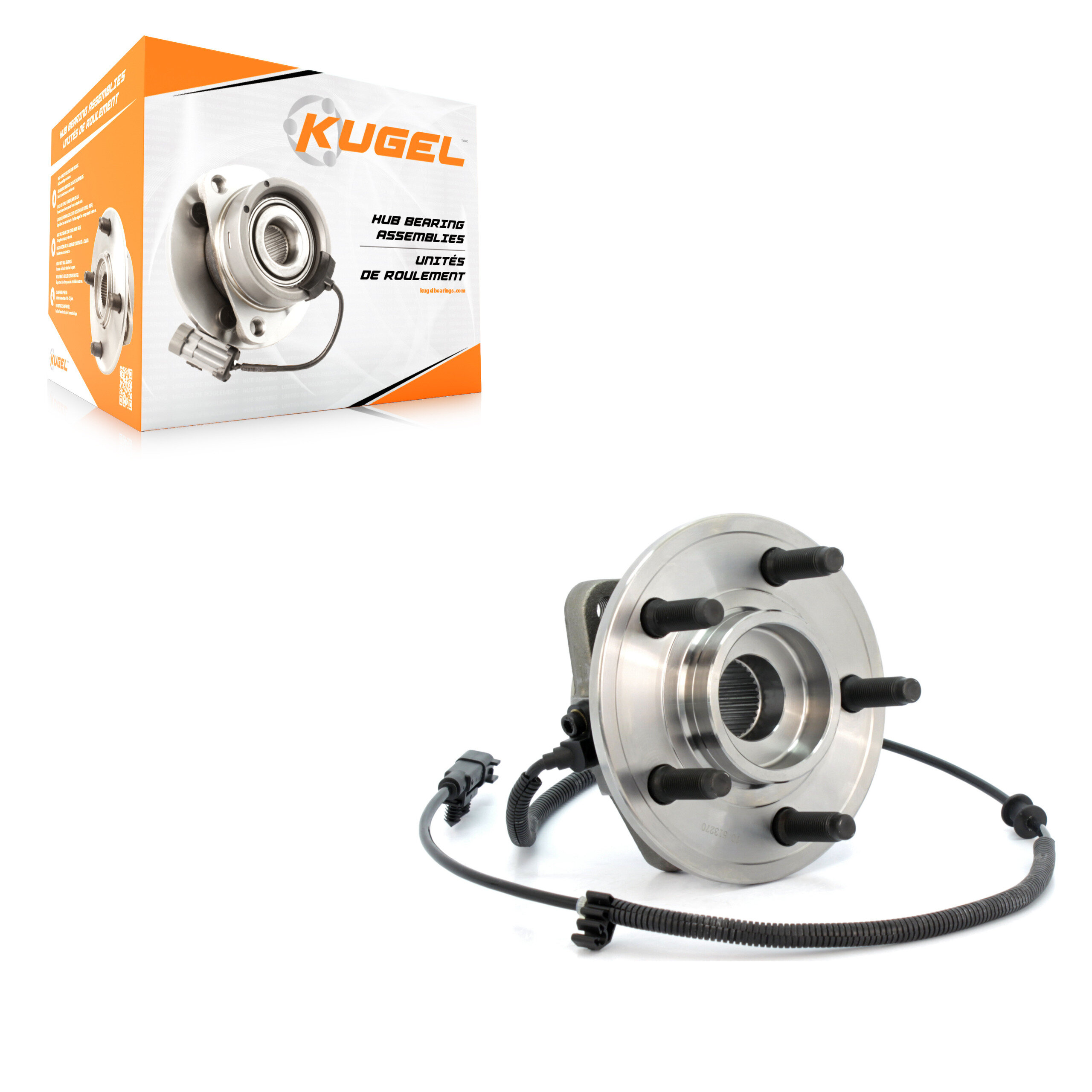 Kugel - 70-513270 - Front Wheel Bearing and Hub Assembly