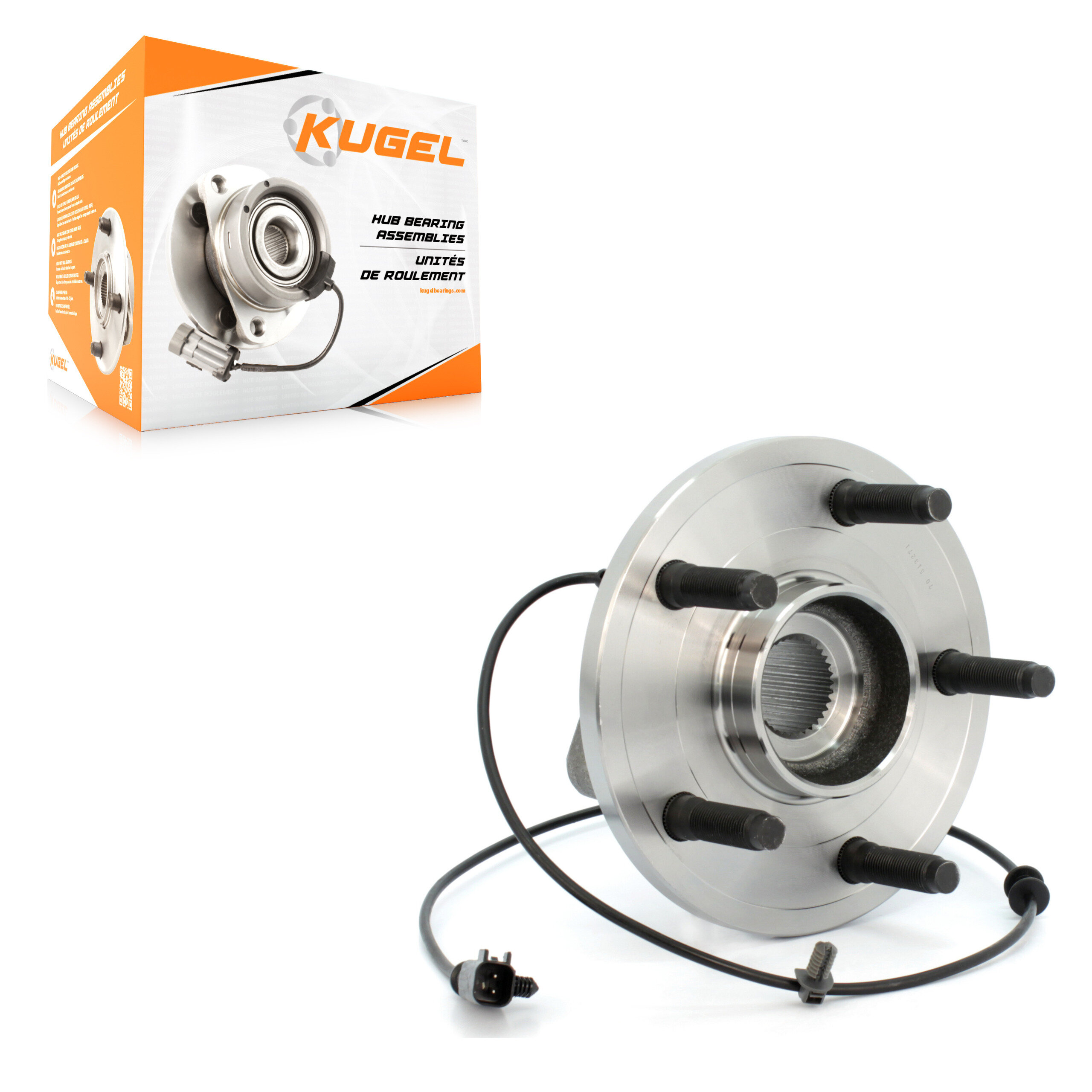 Kugel - 70-513271 - Front Wheel Bearing and Hub Assembly