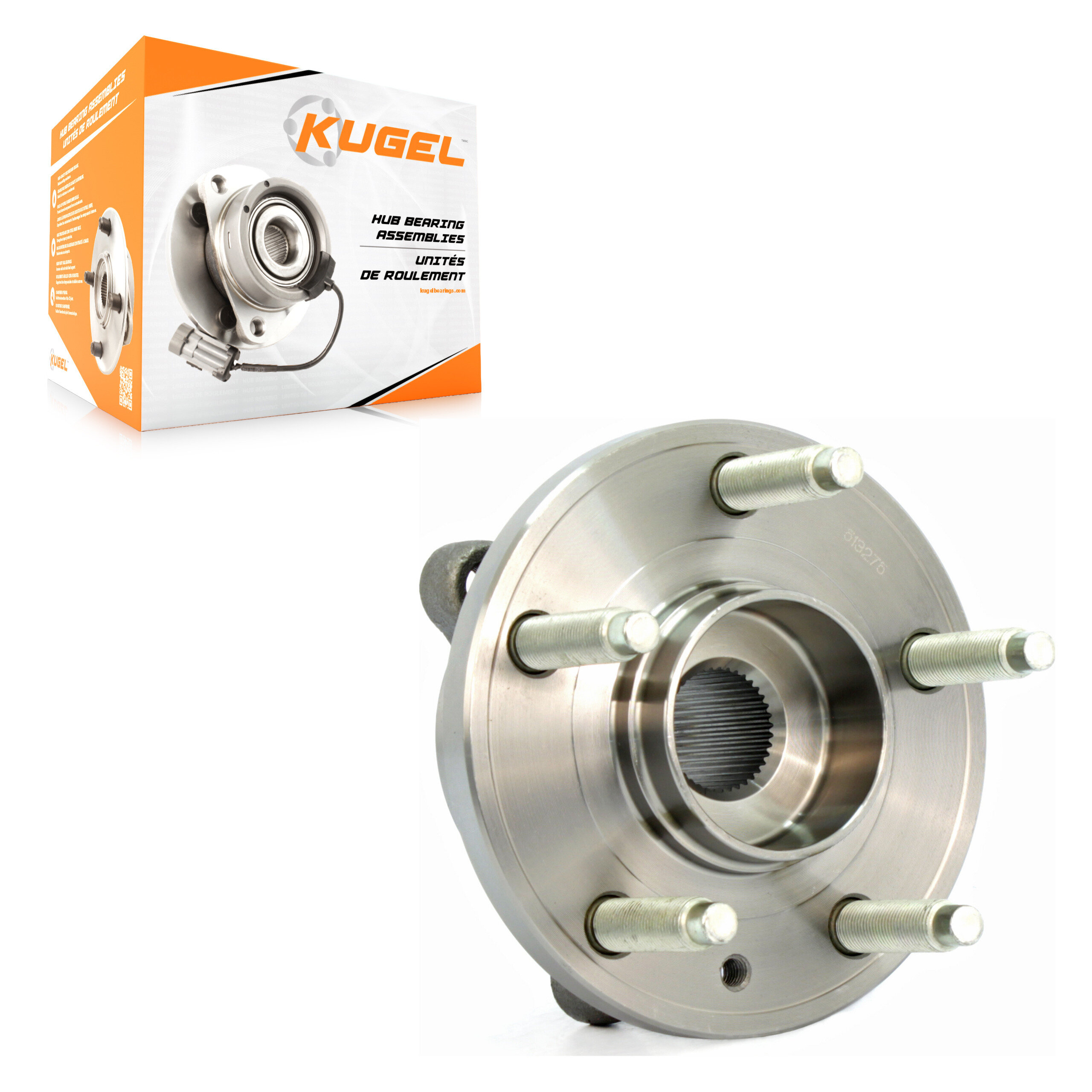 Kugel - 70-513275 - Rear Wheel Bearing and Hub Assembly