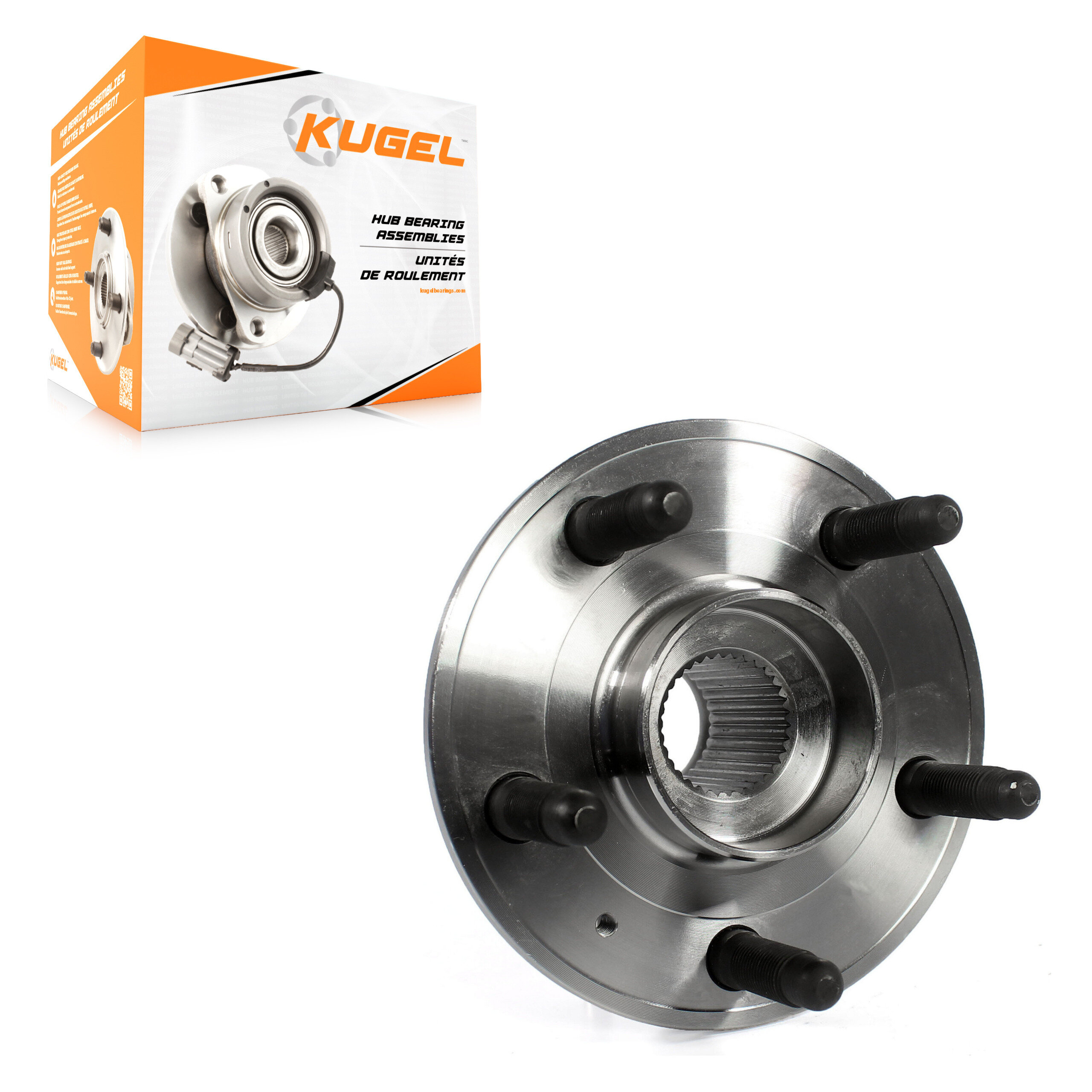 Kugel - 70-513281 - Rear Wheel Bearing and Hub Assembly