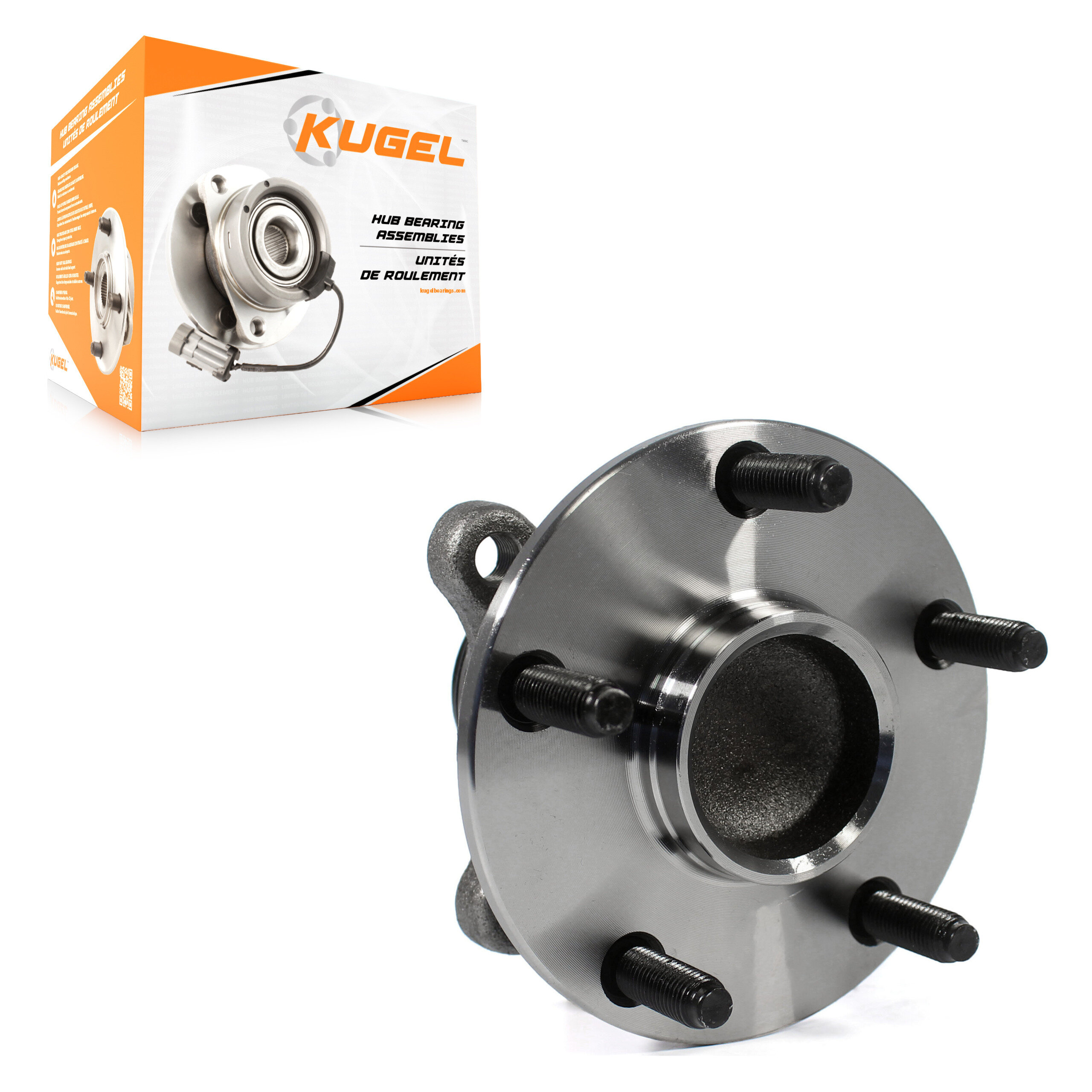 Kugel - 70-513284 - Front Left Wheel Bearing and Hub Assembly