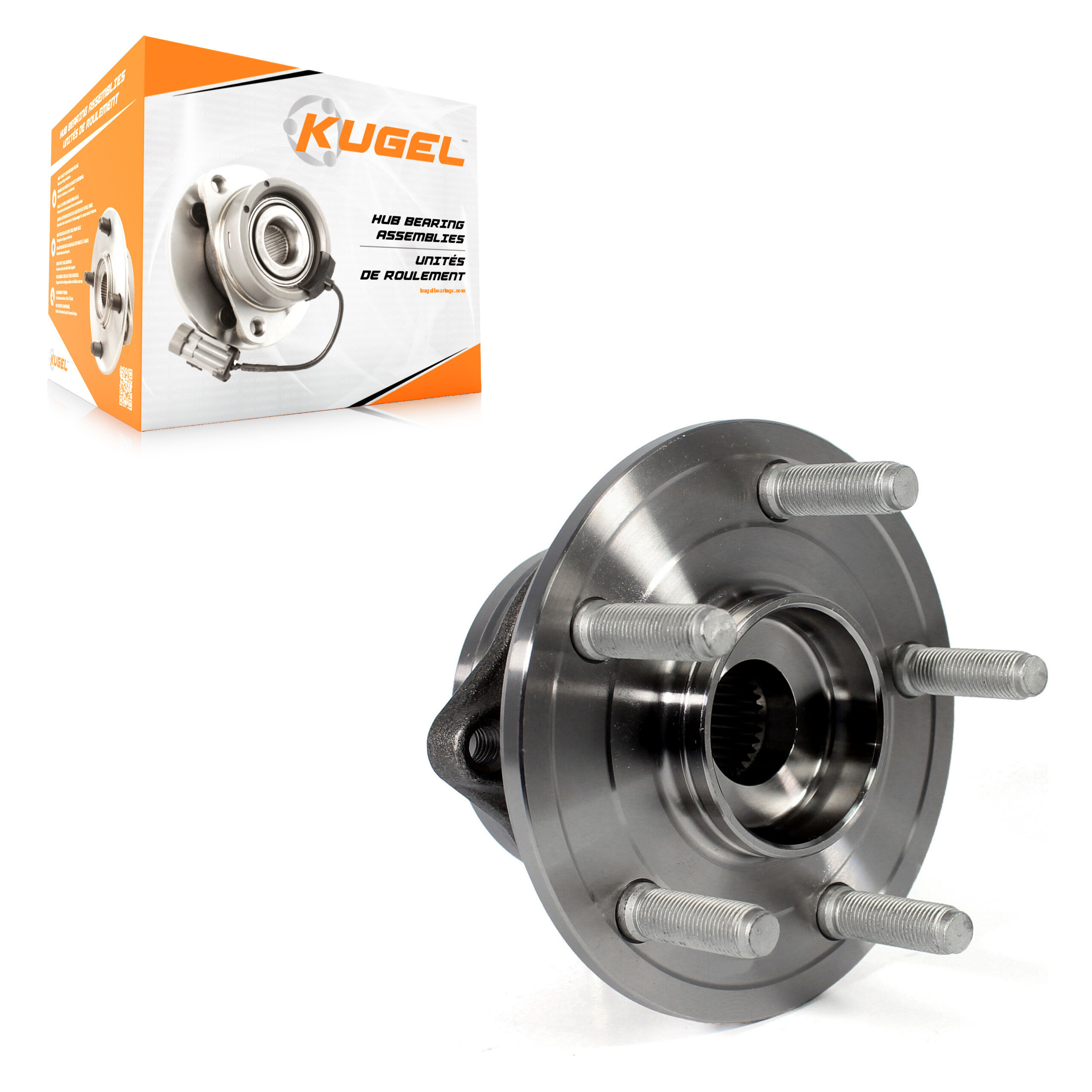 Kugel - 70-513324 - Front Wheel Bearing and Hub Assembly
