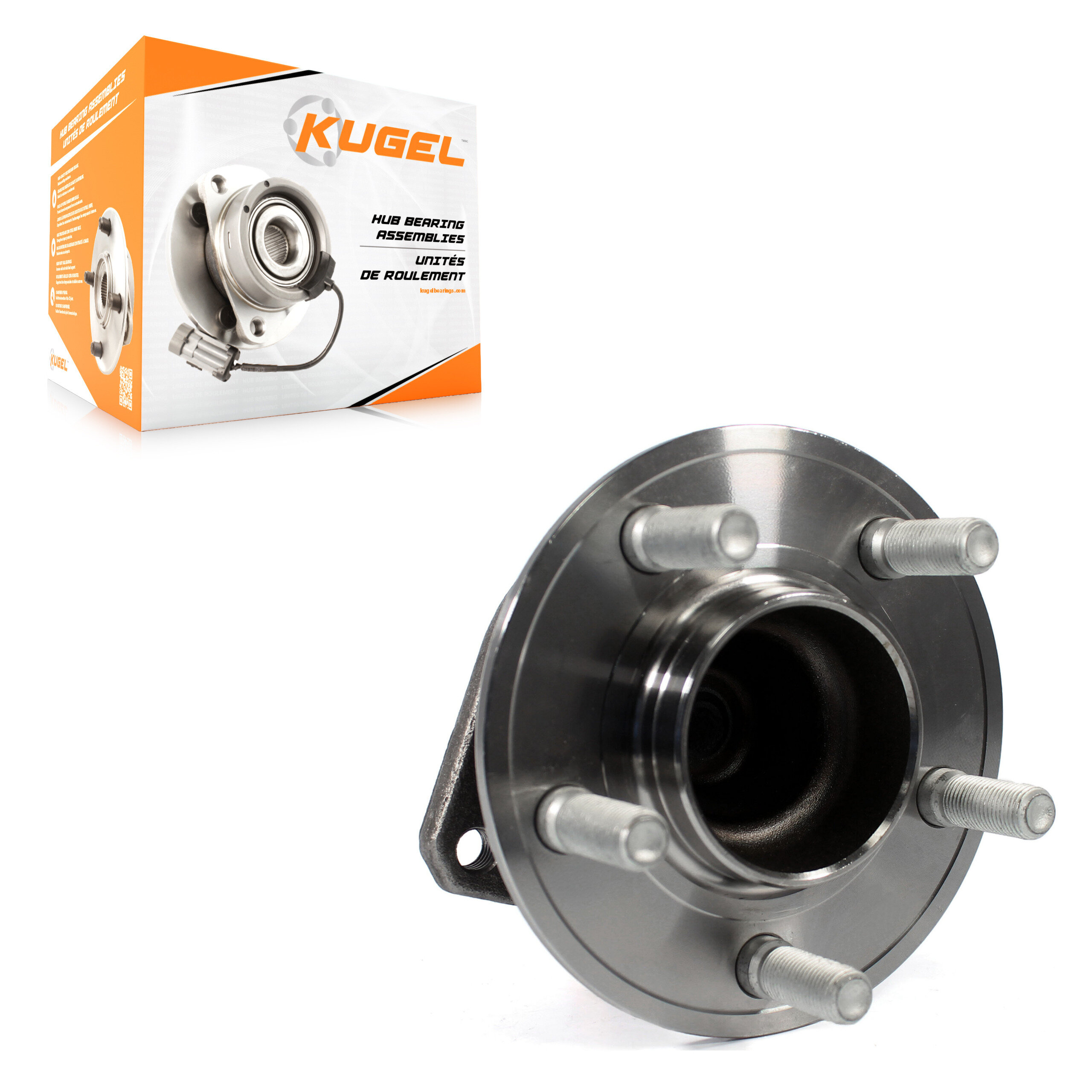 Kugel - 70-513325 - Front Wheel Bearing and Hub Assembly
