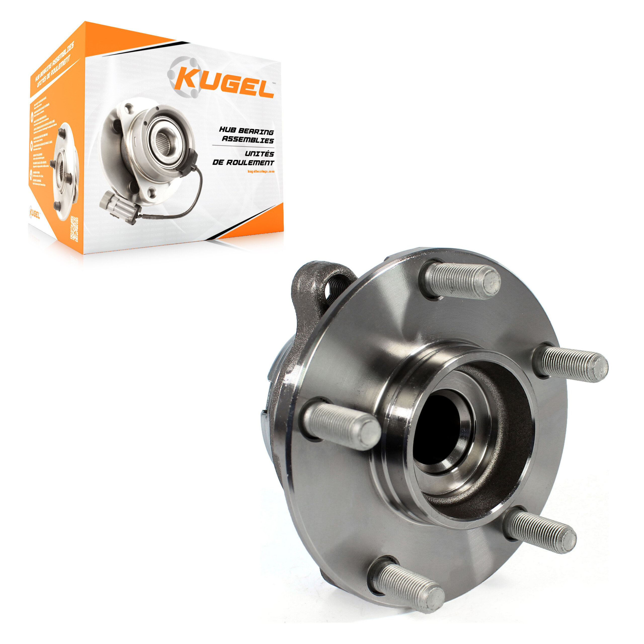 Kugel - 70-513334 - Front Wheel Bearing and Hub Assembly