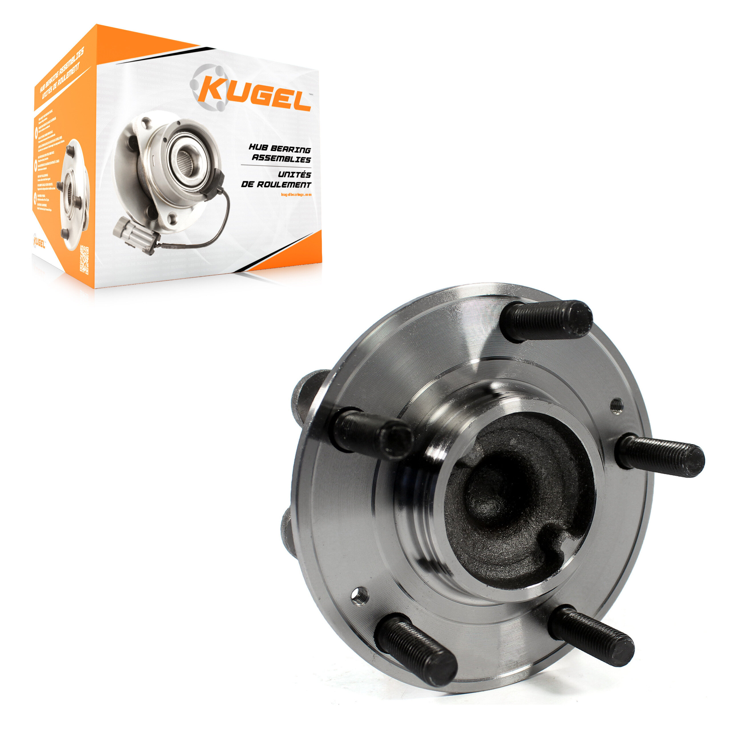 Kugel - 70-513343 - Front Wheel Bearing and Hub Assembly