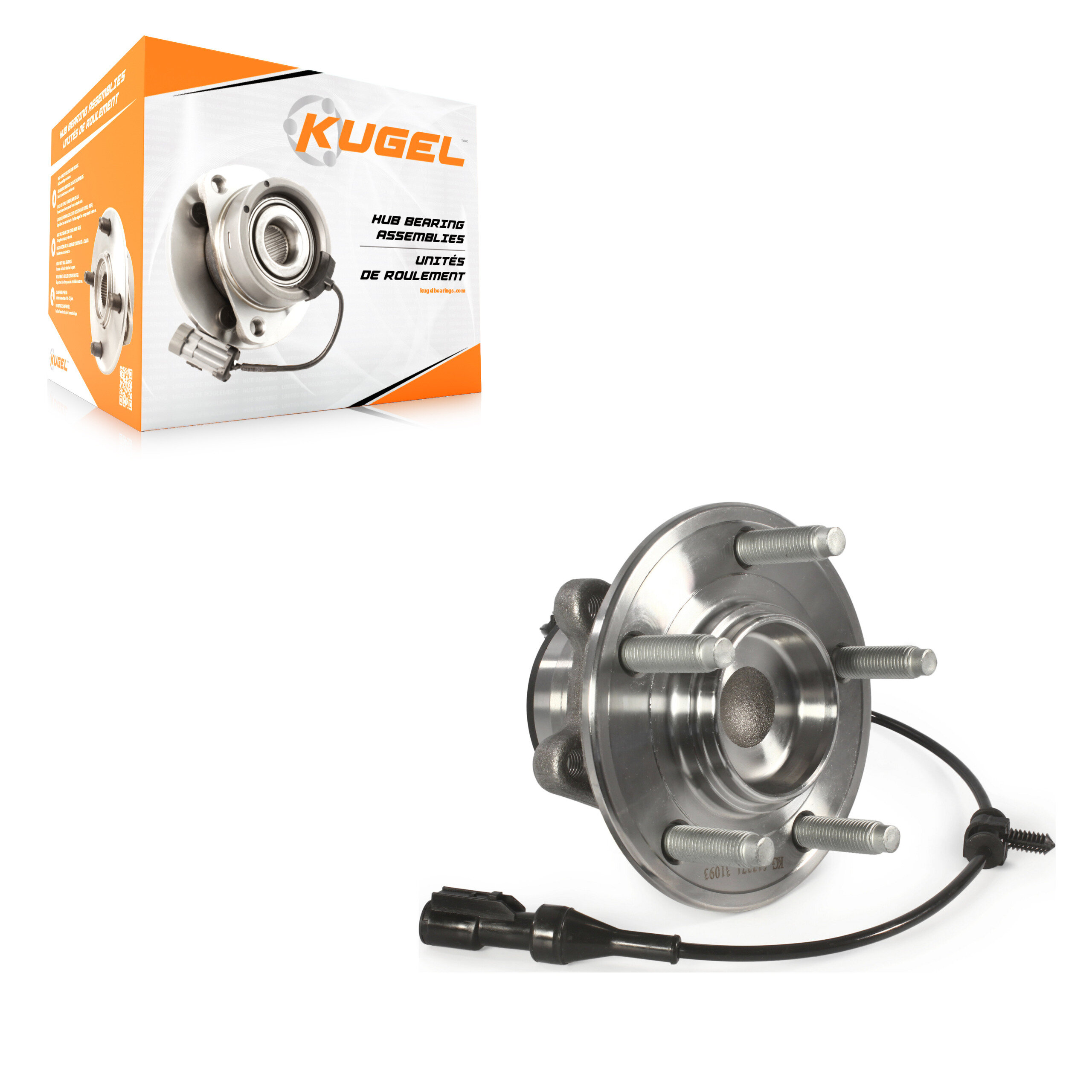 Kugel - 70-513371 - Front Wheel Bearing and Hub Assembly