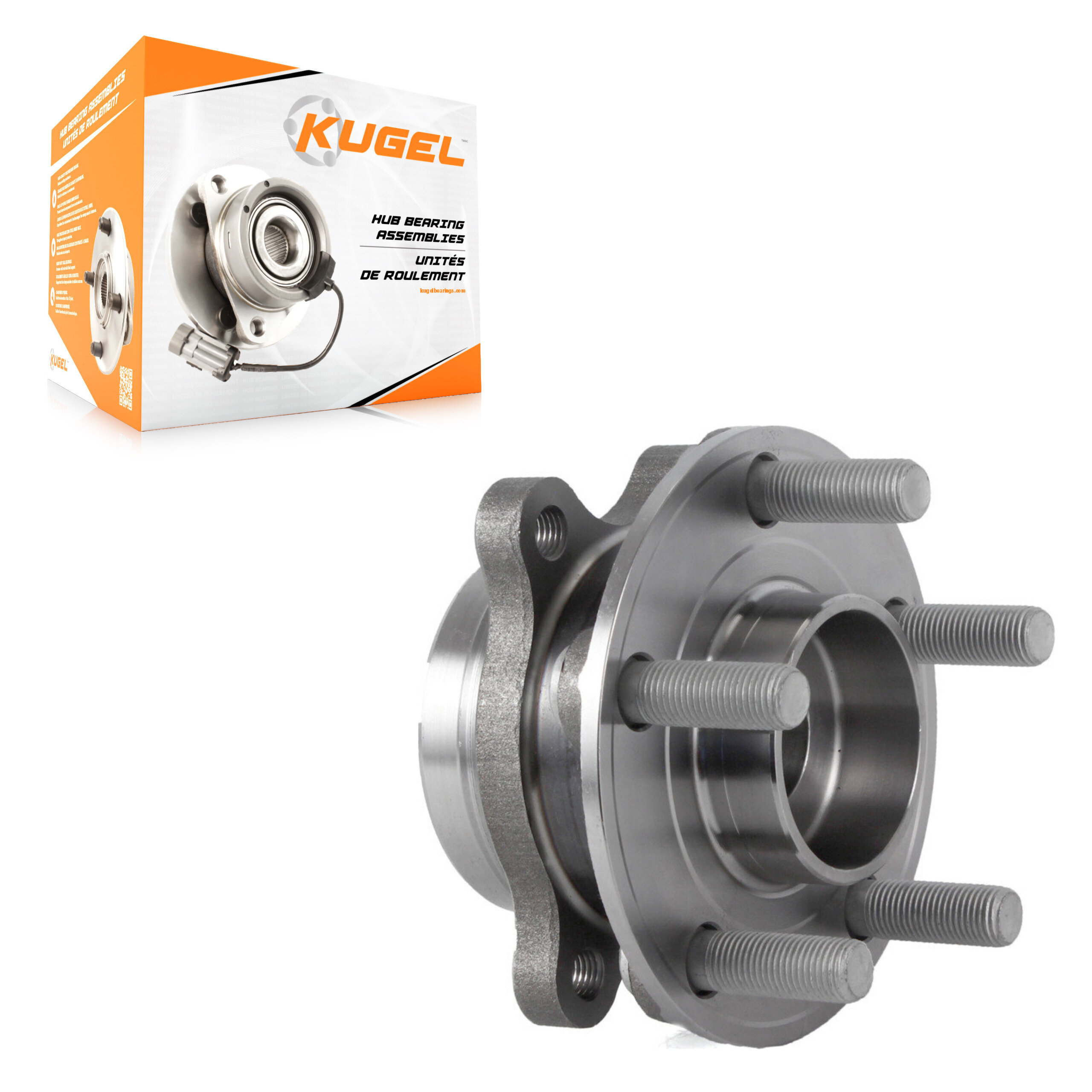 Kugel - 70-513394 - Front Wheel Bearing and Hub Assembly