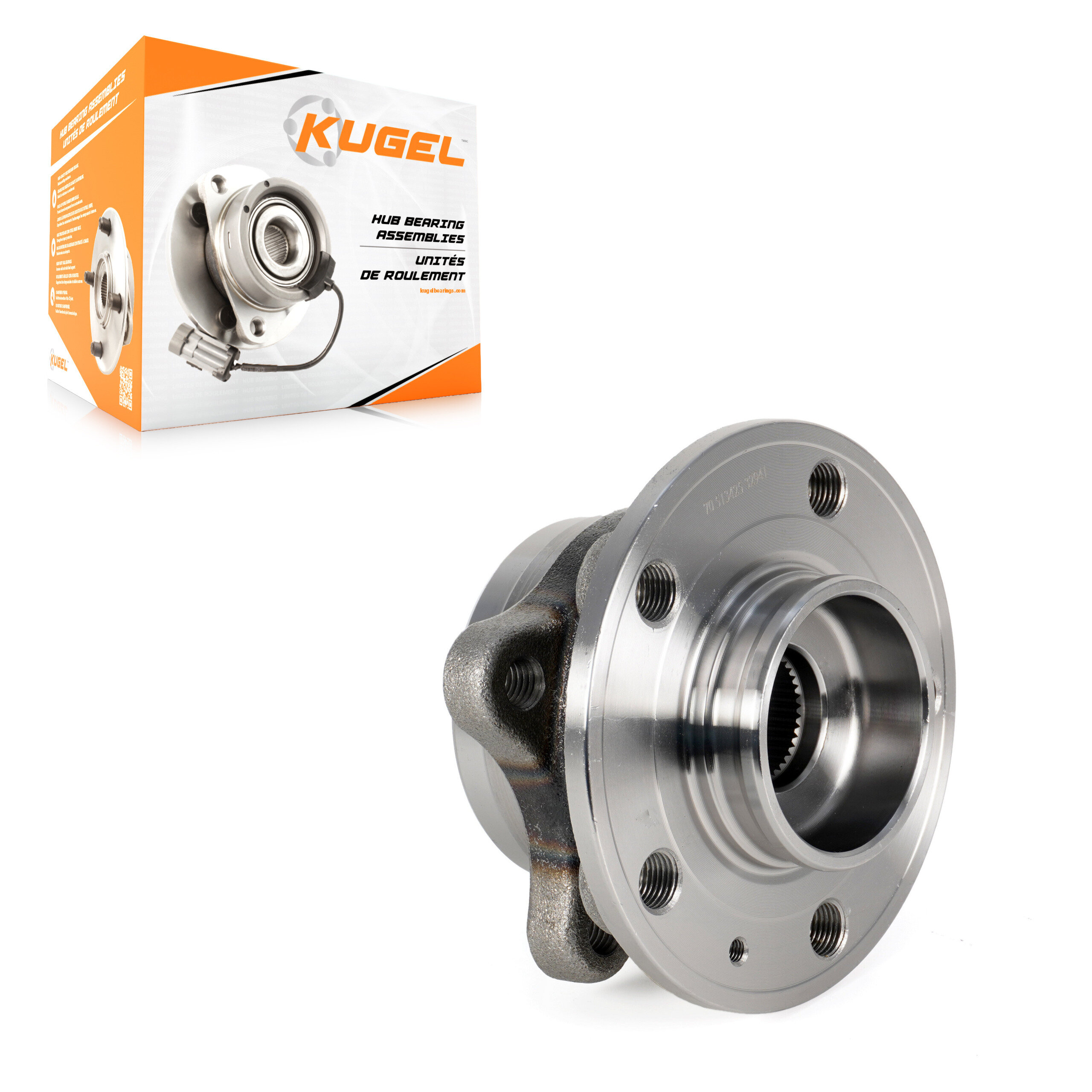 Kugel - 70-513425 - Front Wheel Bearing and Hub Assembly