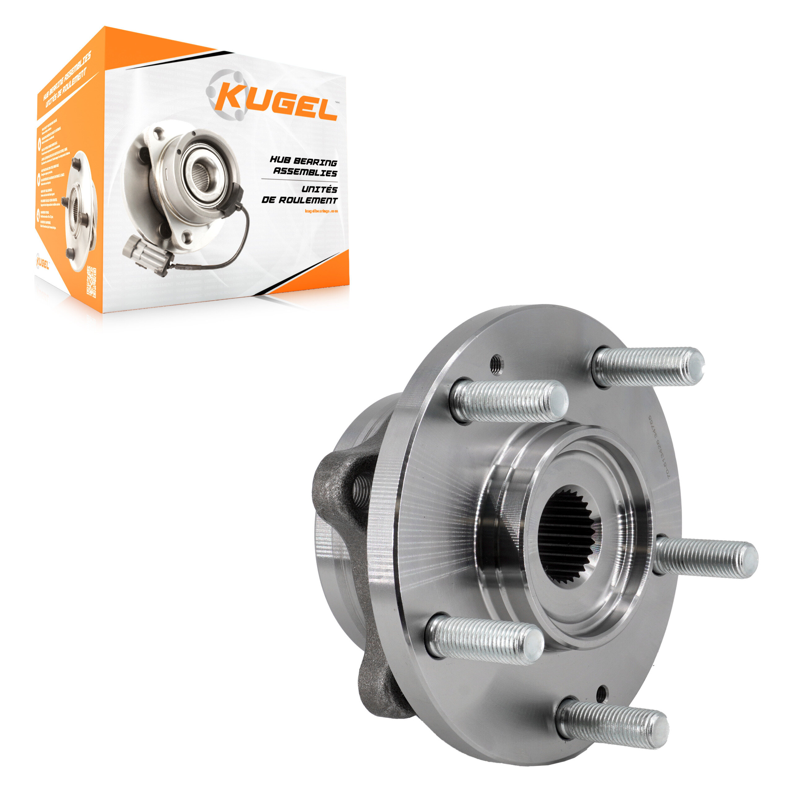 Kugel - 70-513426 - Front Wheel Bearing and Hub Assembly
