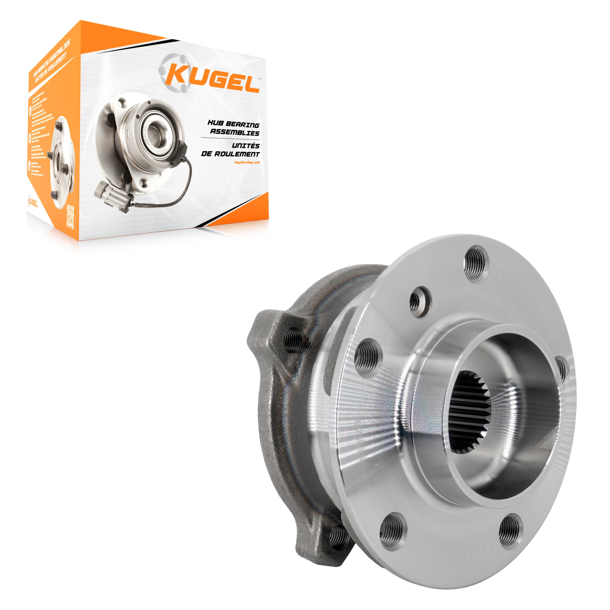 Kugel - 70-513438 - Front Wheel Bearing and Hub Assembly