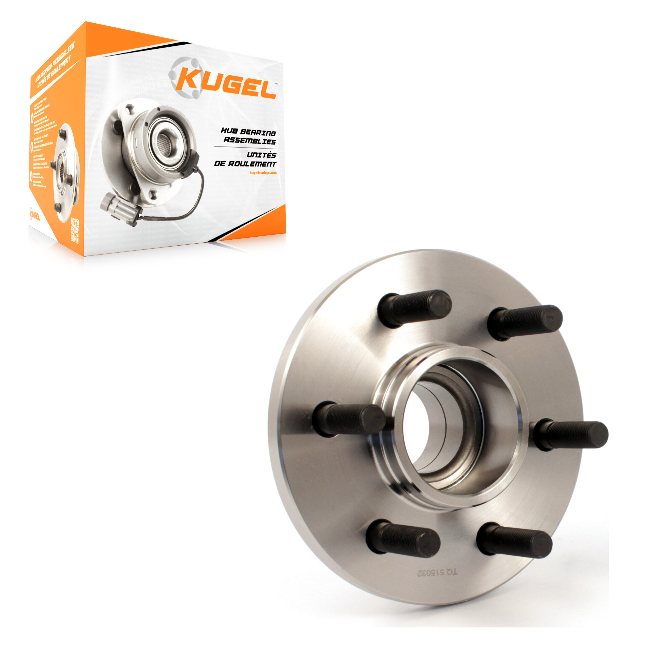 Kugel - 70-515032 - Front Wheel Bearing and Hub Assembly