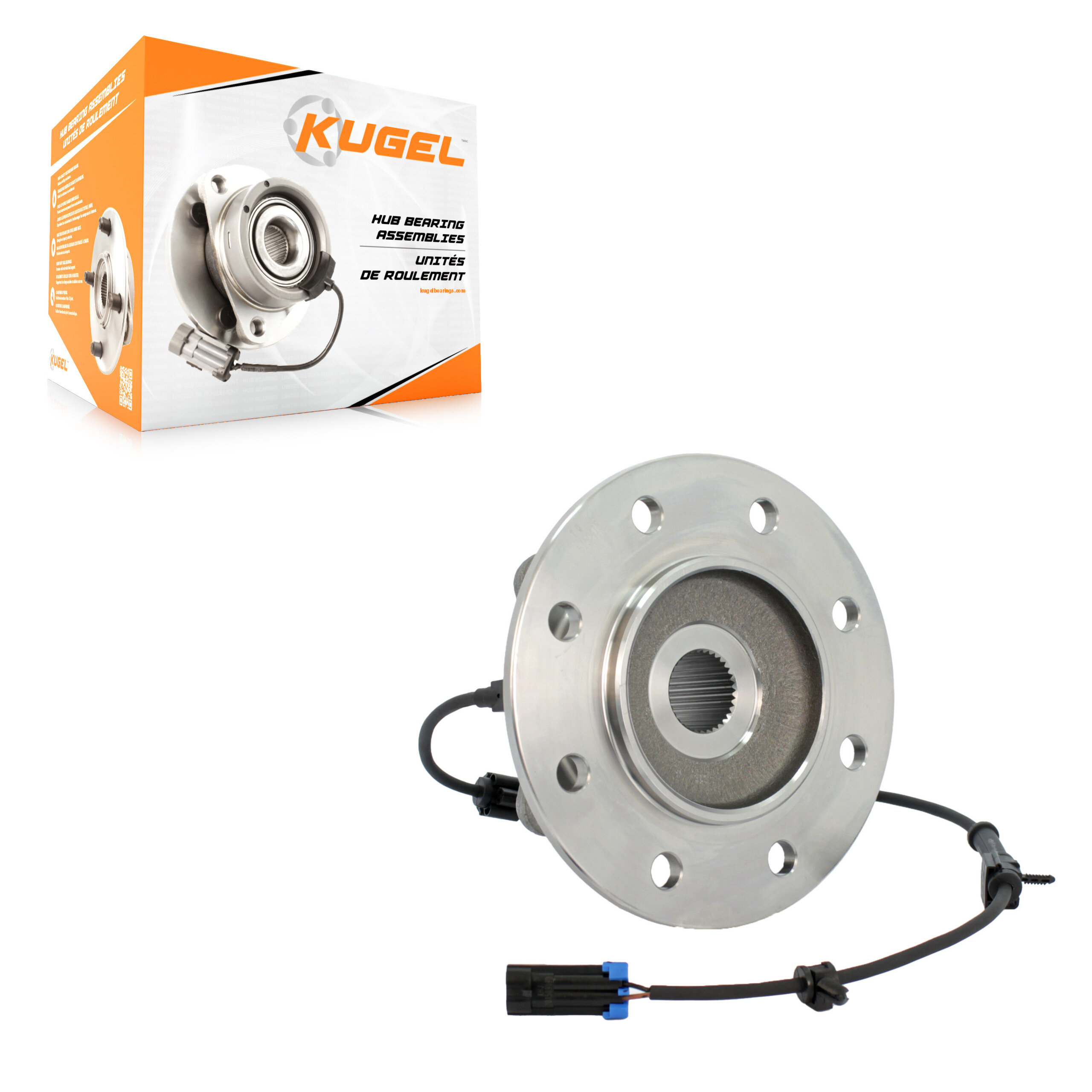 Kugel - 70-515041 - Front Wheel Bearing and Hub Assembly