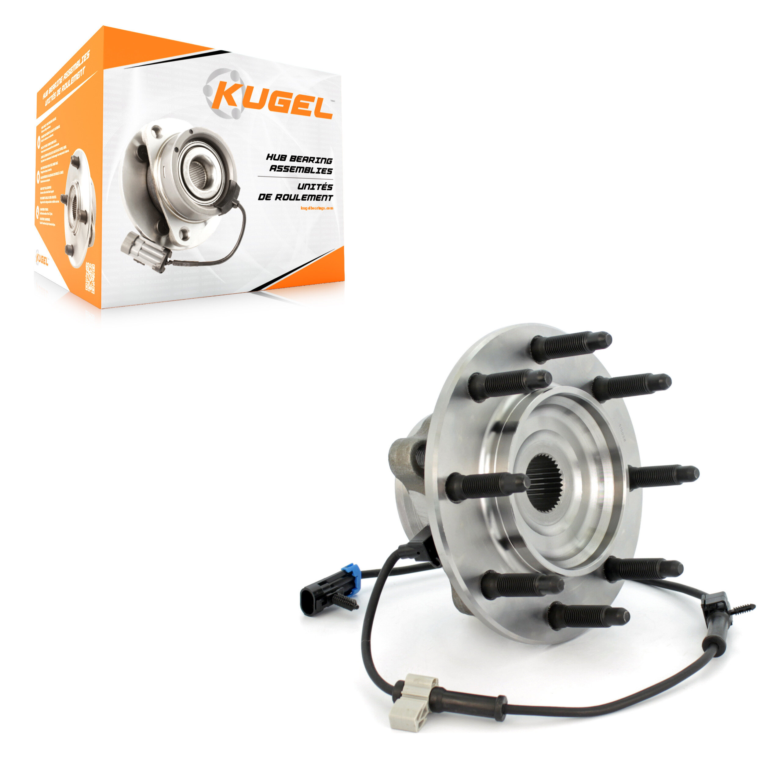 Kugel - 70-515058 - Front Wheel Bearing and Hub Assembly