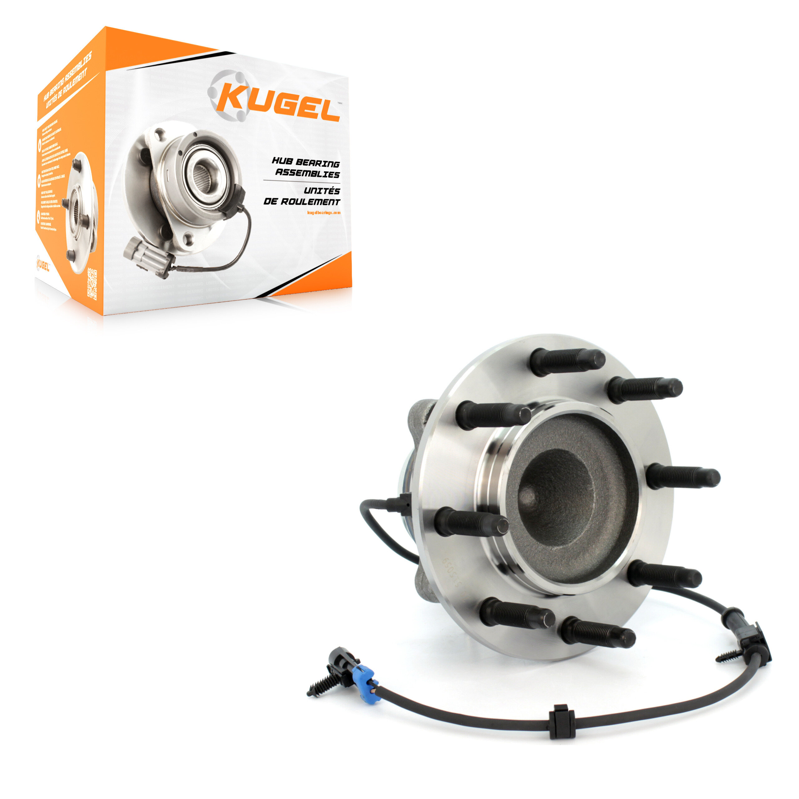 Kugel - 70-515059 - Front Wheel Bearing and Hub Assembly