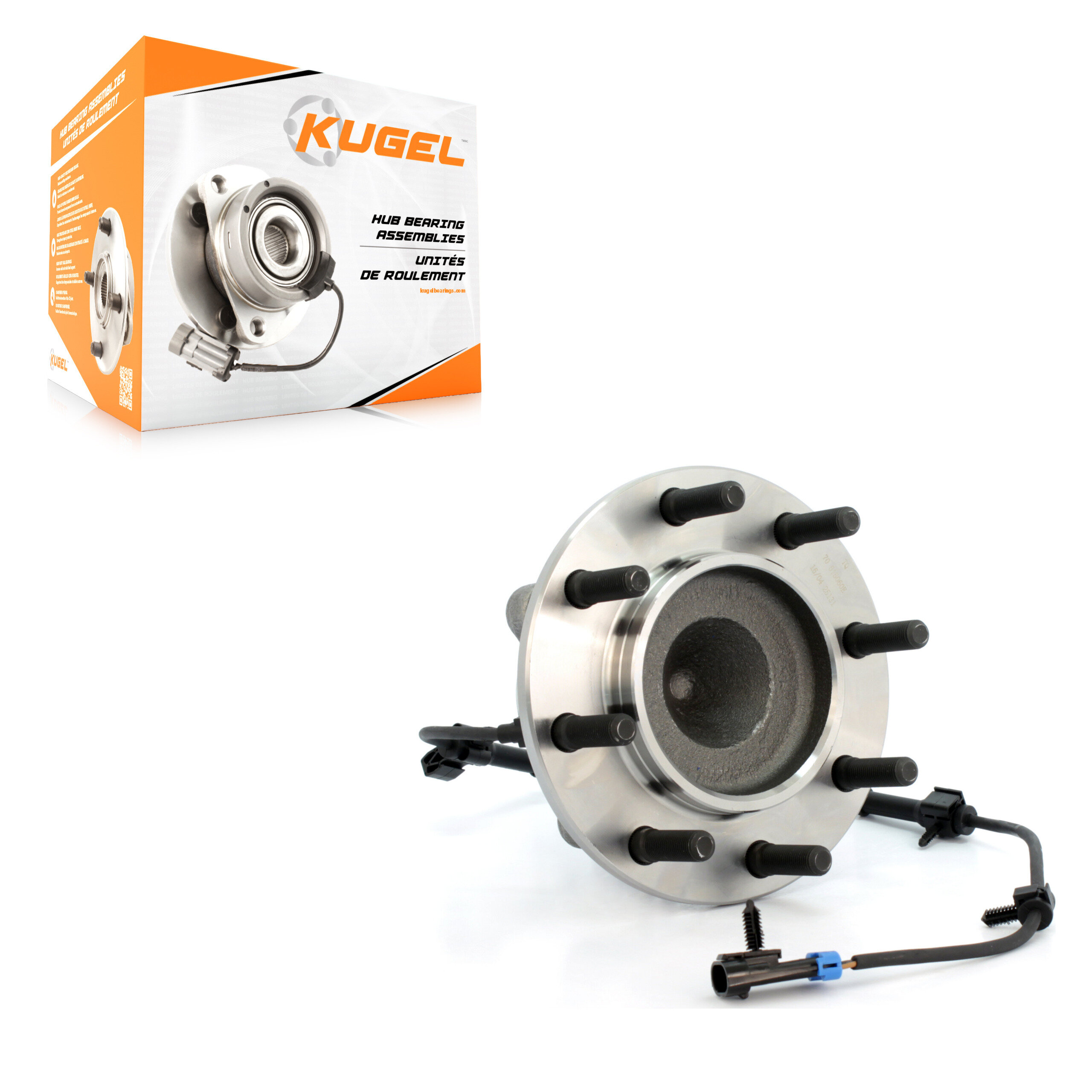 Kugel - 70-515060 - Front Wheel Bearing and Hub Assembly