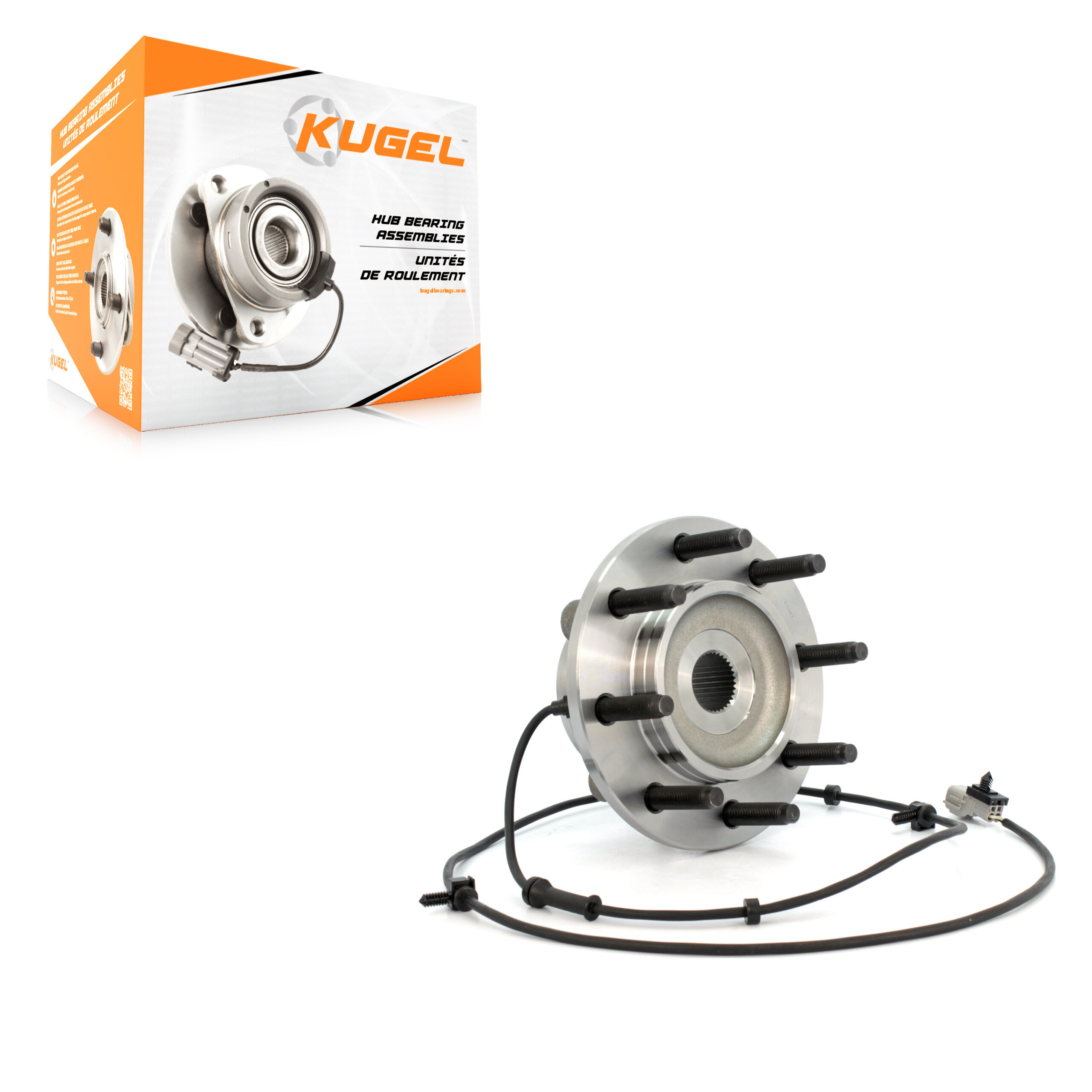 Kugel - 70-515063 - Front Wheel Bearing and Hub Assembly