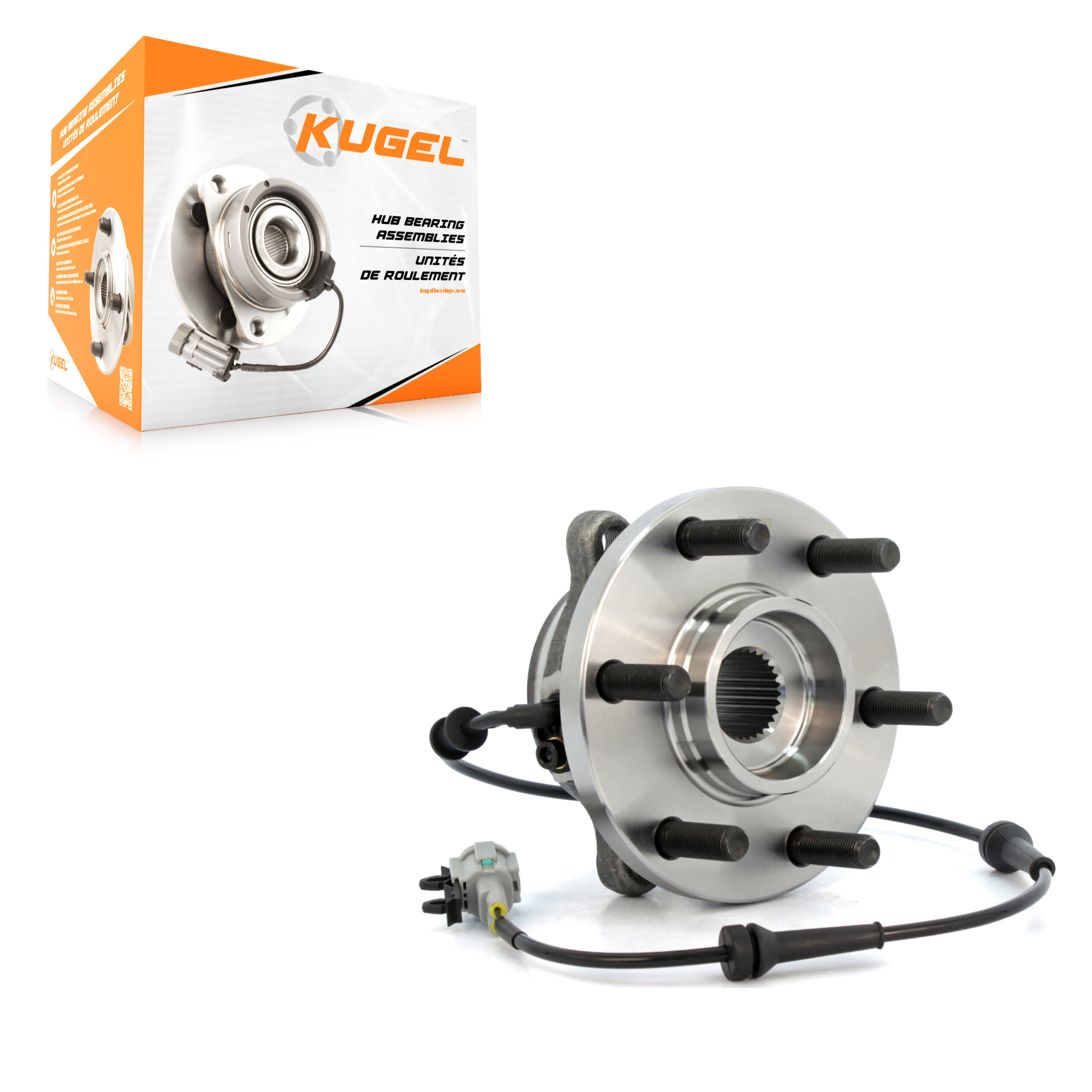 Kugel - 70-515065 - Front Wheel Bearing and Hub Assembly