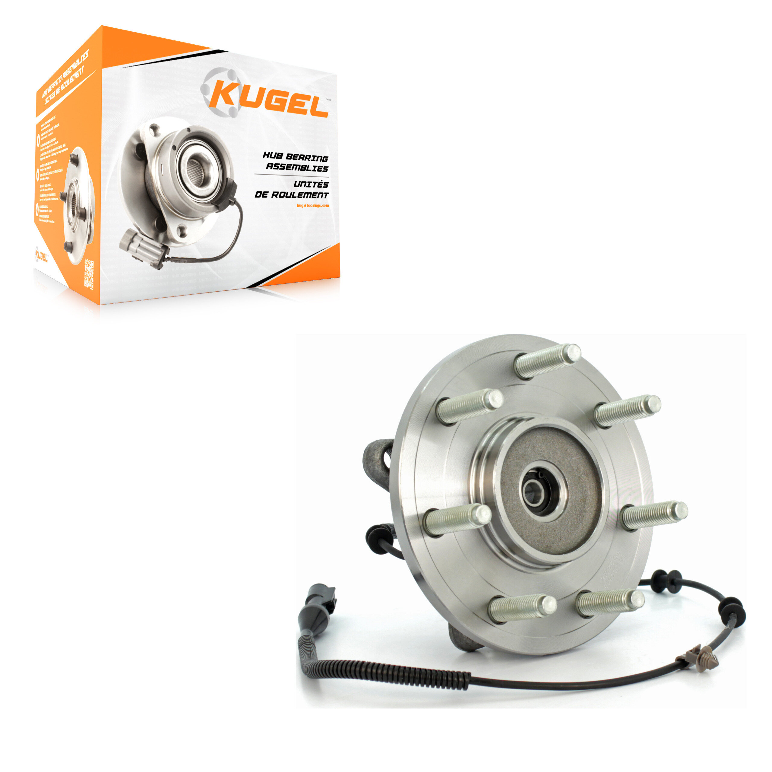 Kugel - 70-515080 - Front Wheel Bearing and Hub Assembly