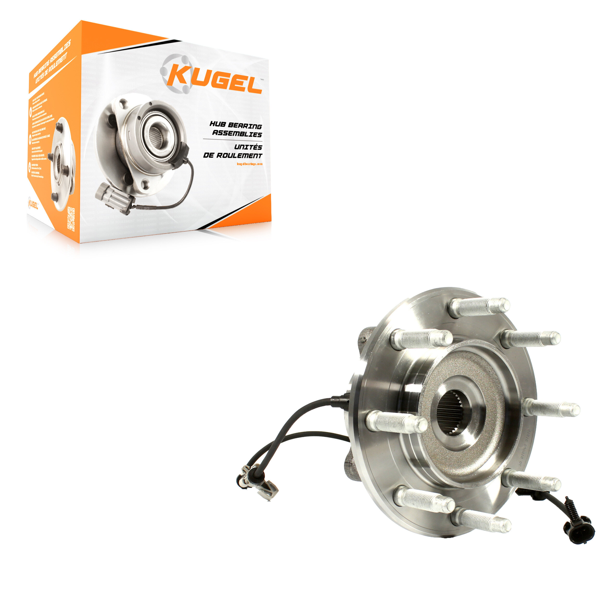 Kugel - 70-515086 - Front Wheel Bearing and Hub Assembly