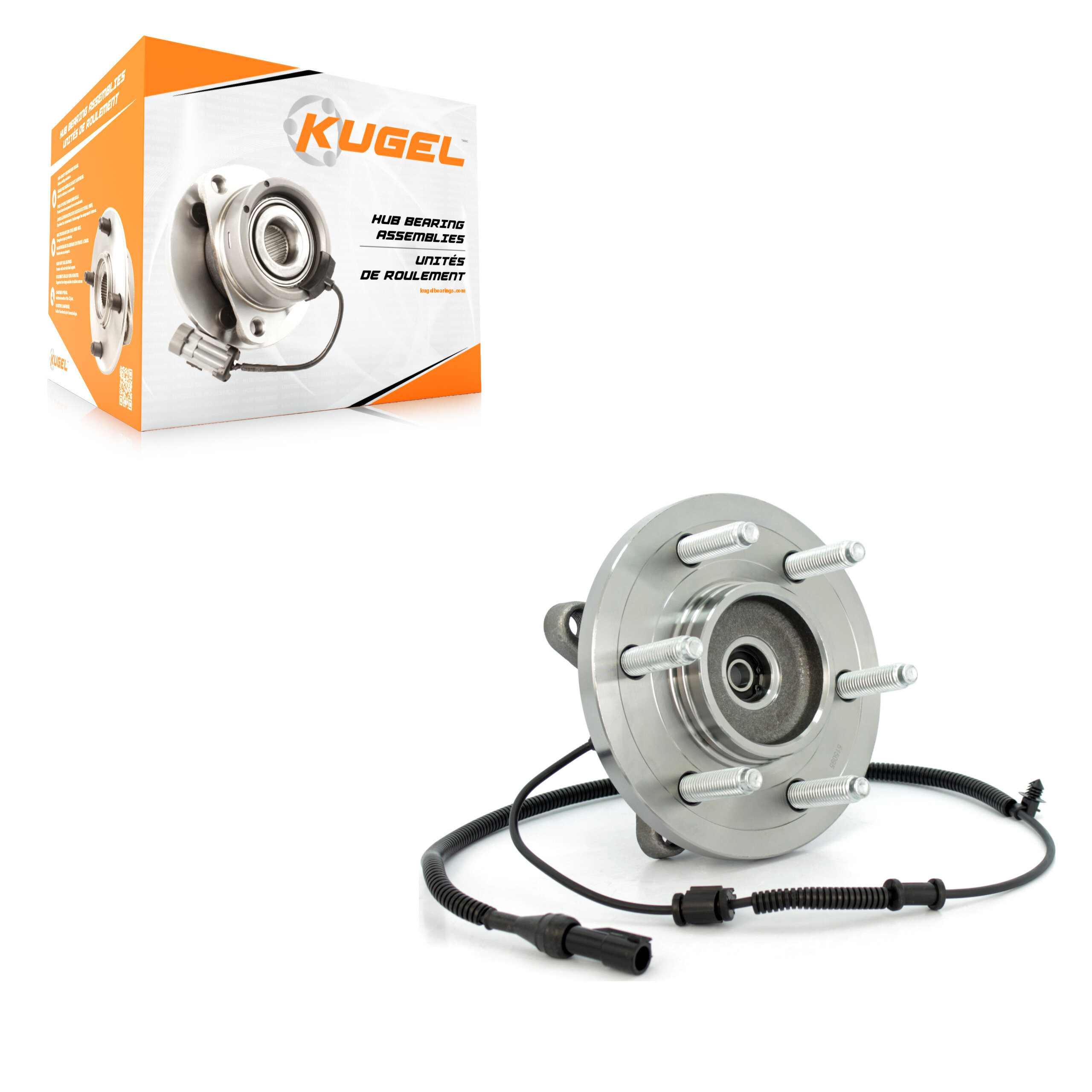 Kugel - 70-515095 - Front Wheel Bearing and Hub Assembly