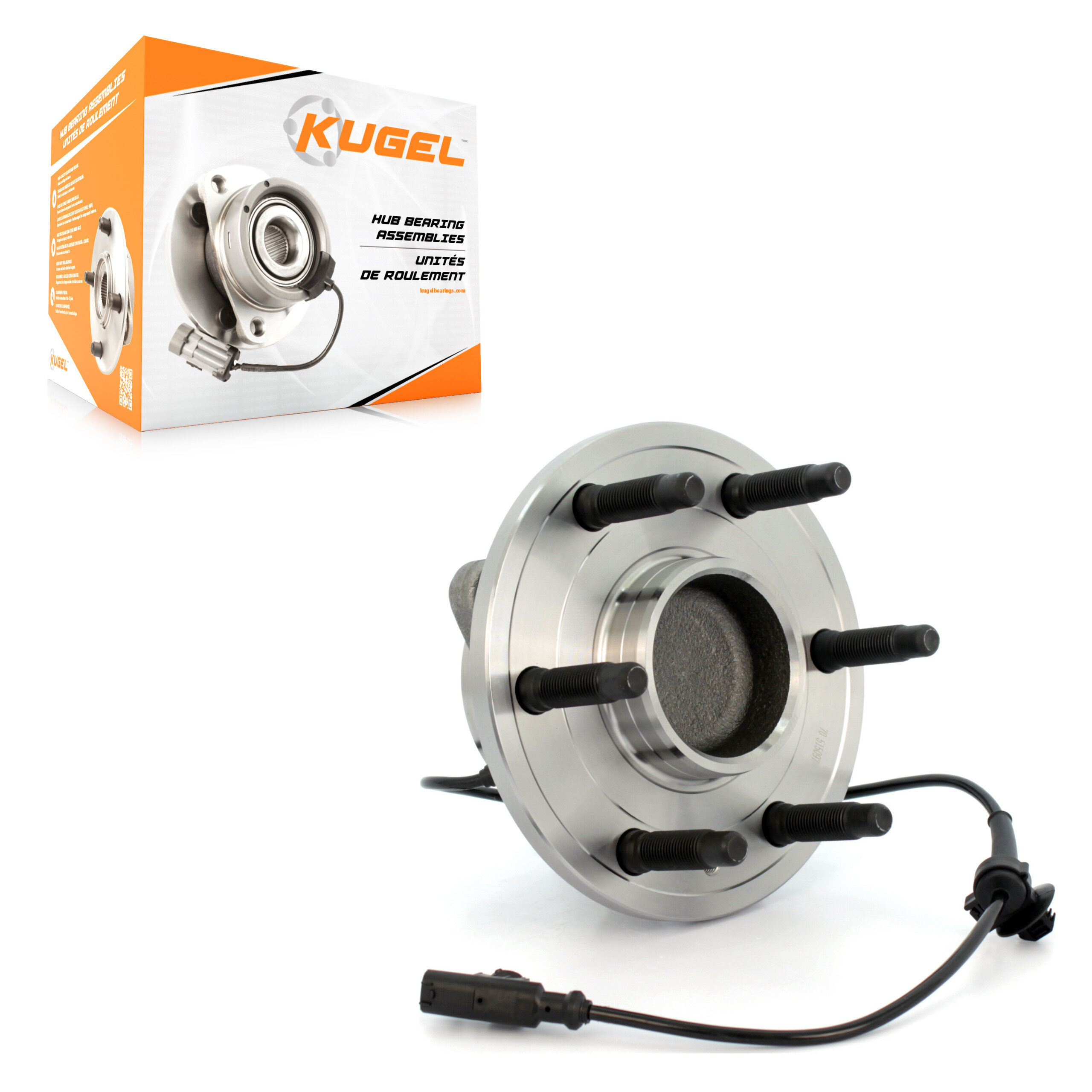 Kugel - 70-515097 - Front Wheel Bearing and Hub Assembly
