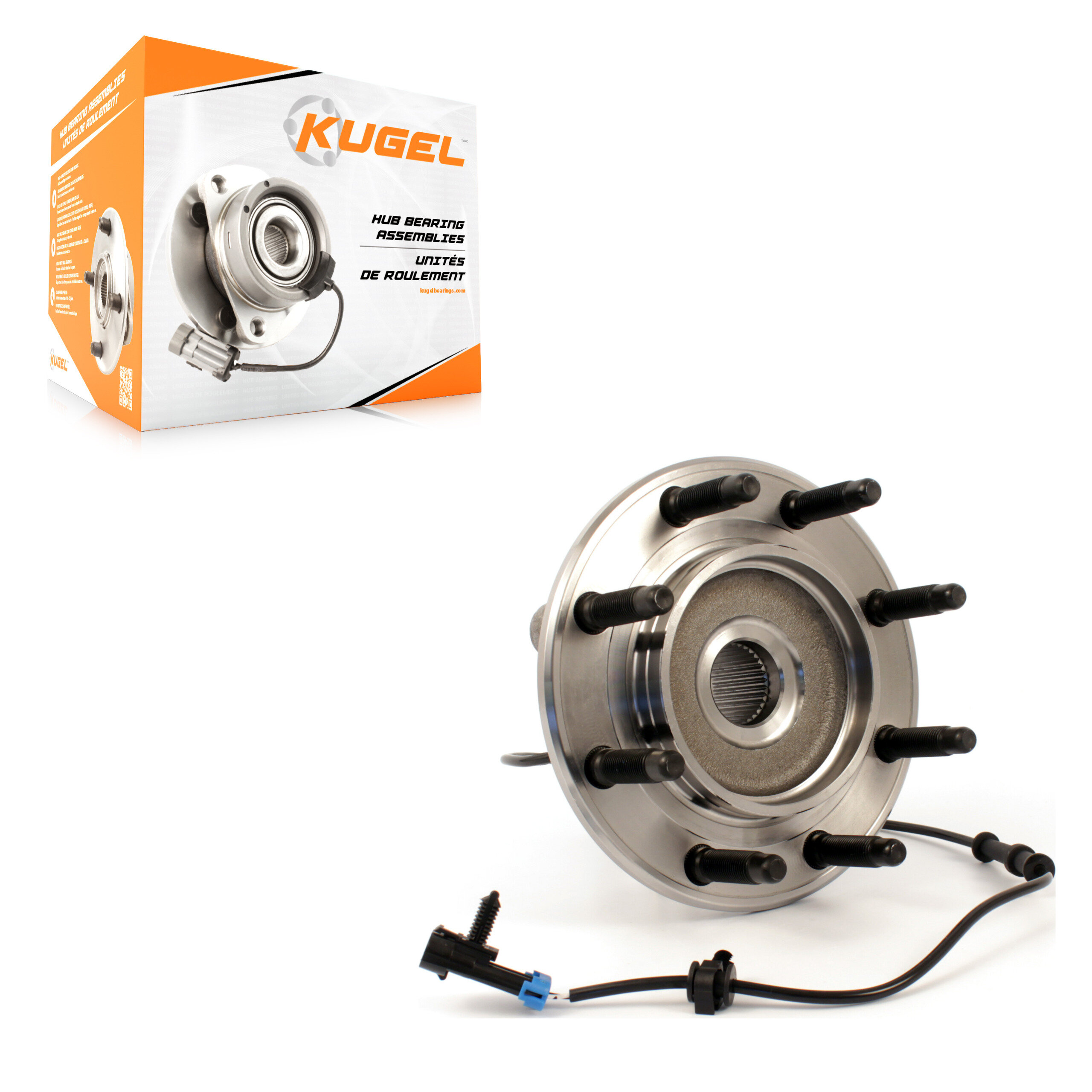 Kugel - 70-515098 - Front Wheel Bearing and Hub Assembly