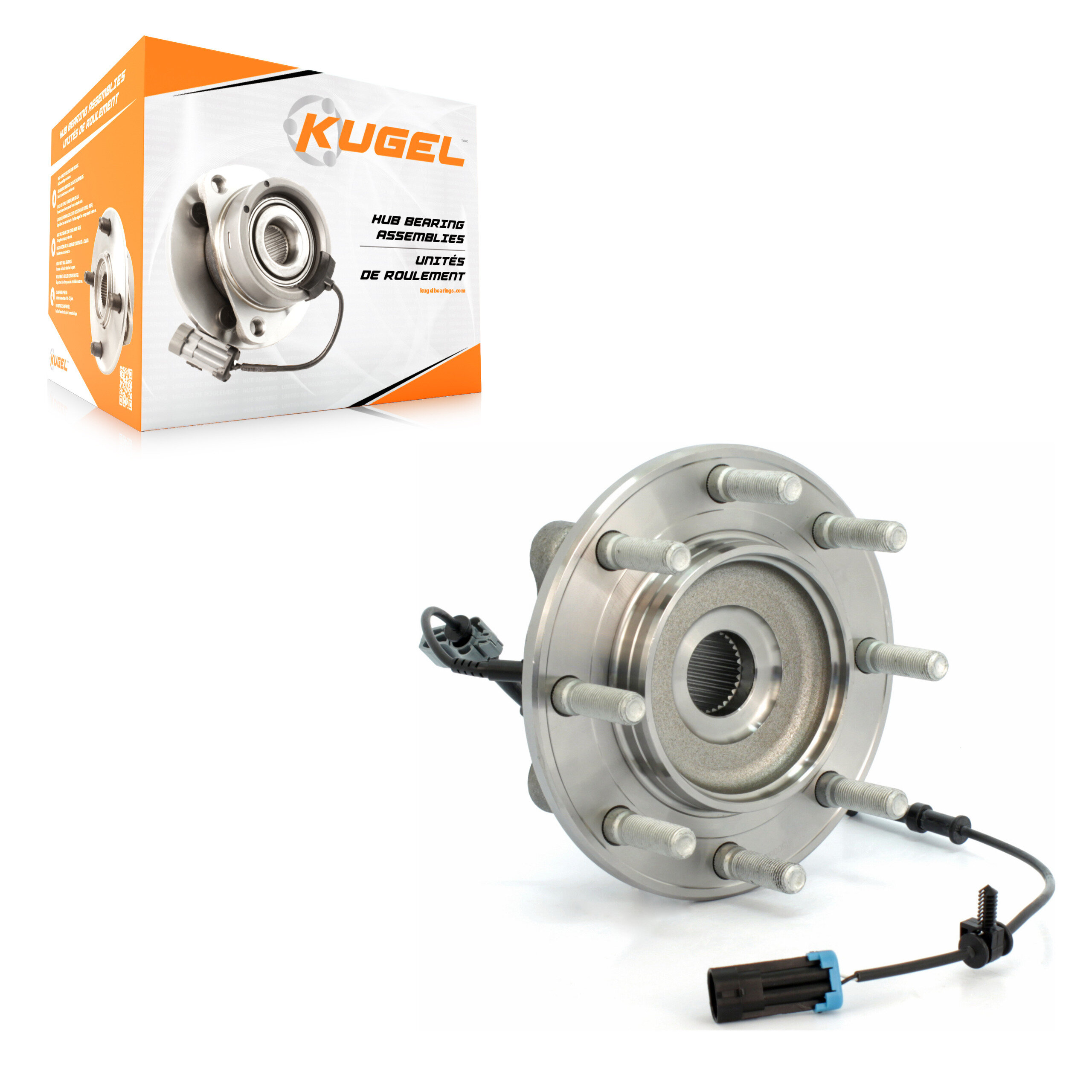 Kugel - 70-515099 - Front Wheel Bearing and Hub Assembly