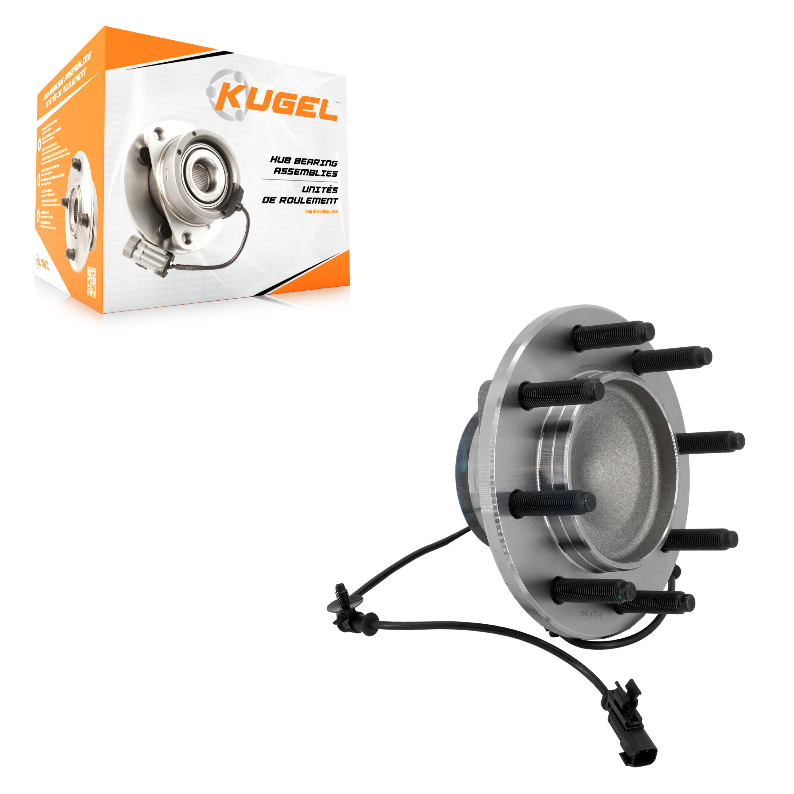 Kugel - 70-515114 - Front Wheel Bearing and Hub Assembly
