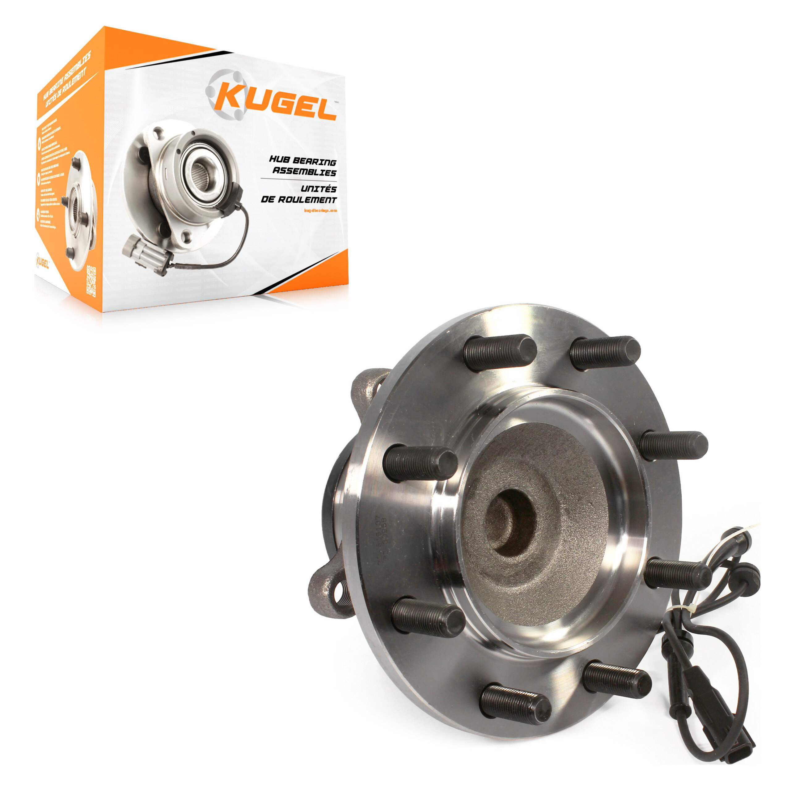 Kugel - 70-515137 - Front Wheel Bearing and Hub Assembly