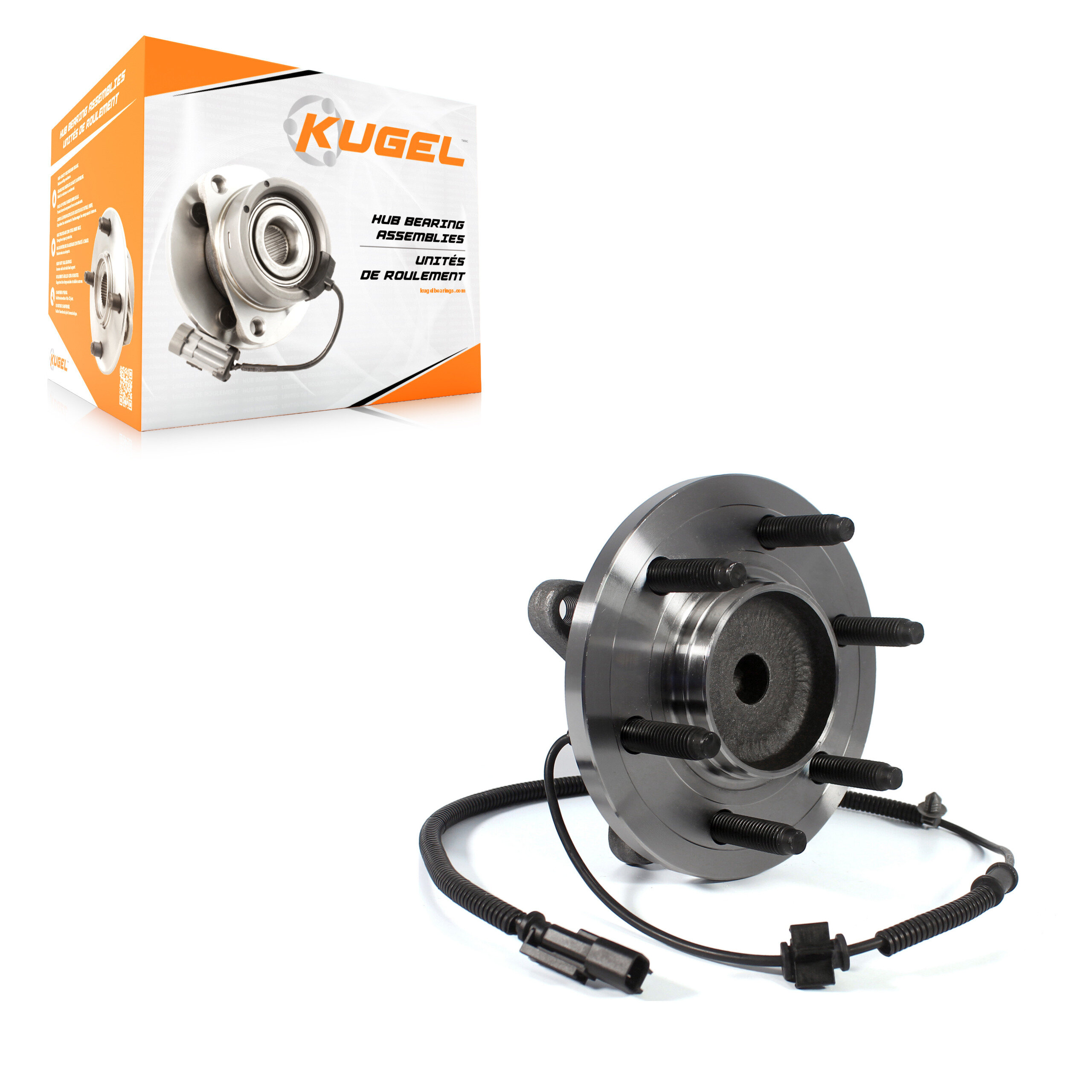 Kugel - 70-515143 - Front Wheel Bearing and Hub Assembly