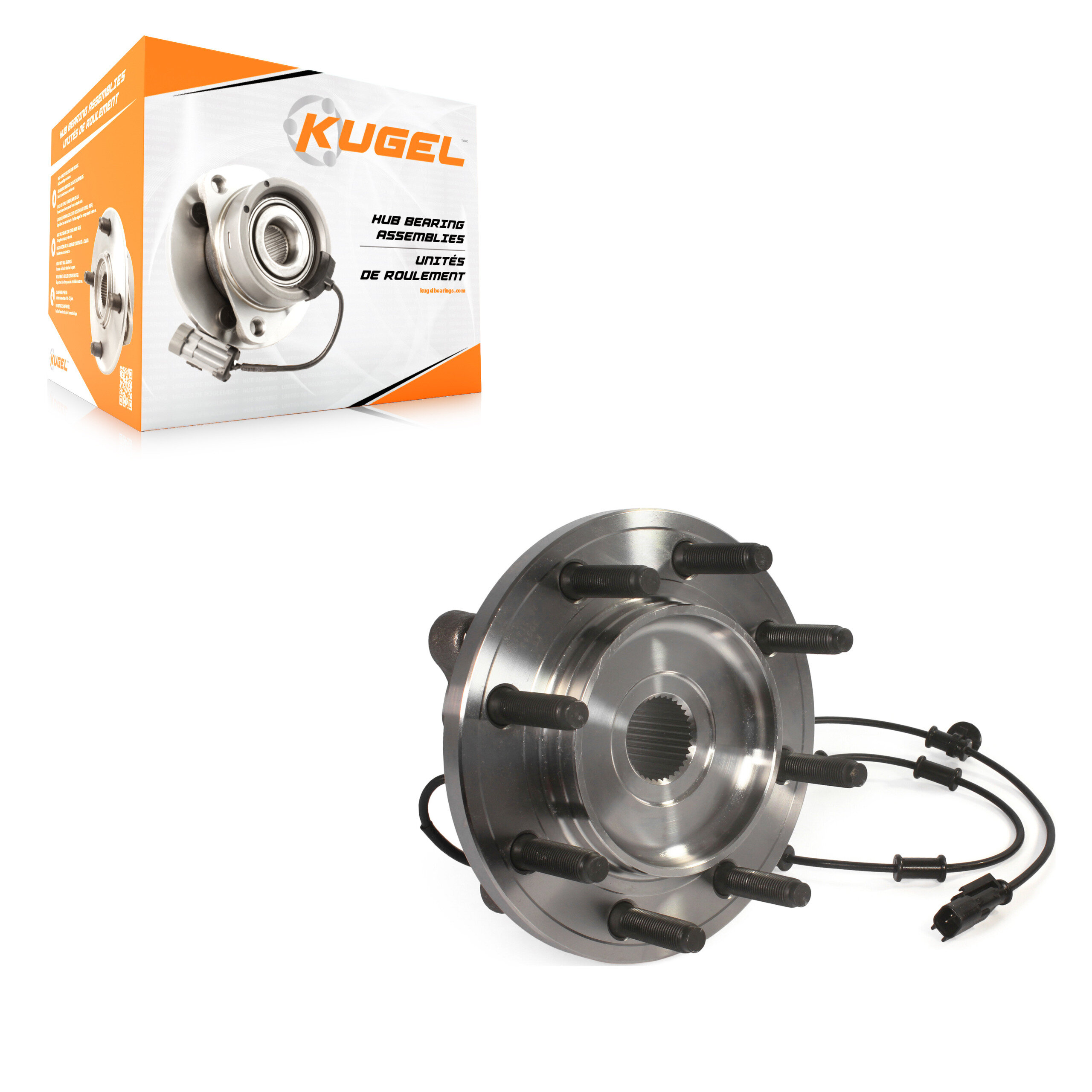 Kugel - 70-515148 - Front Wheel Bearing and Hub Assembly