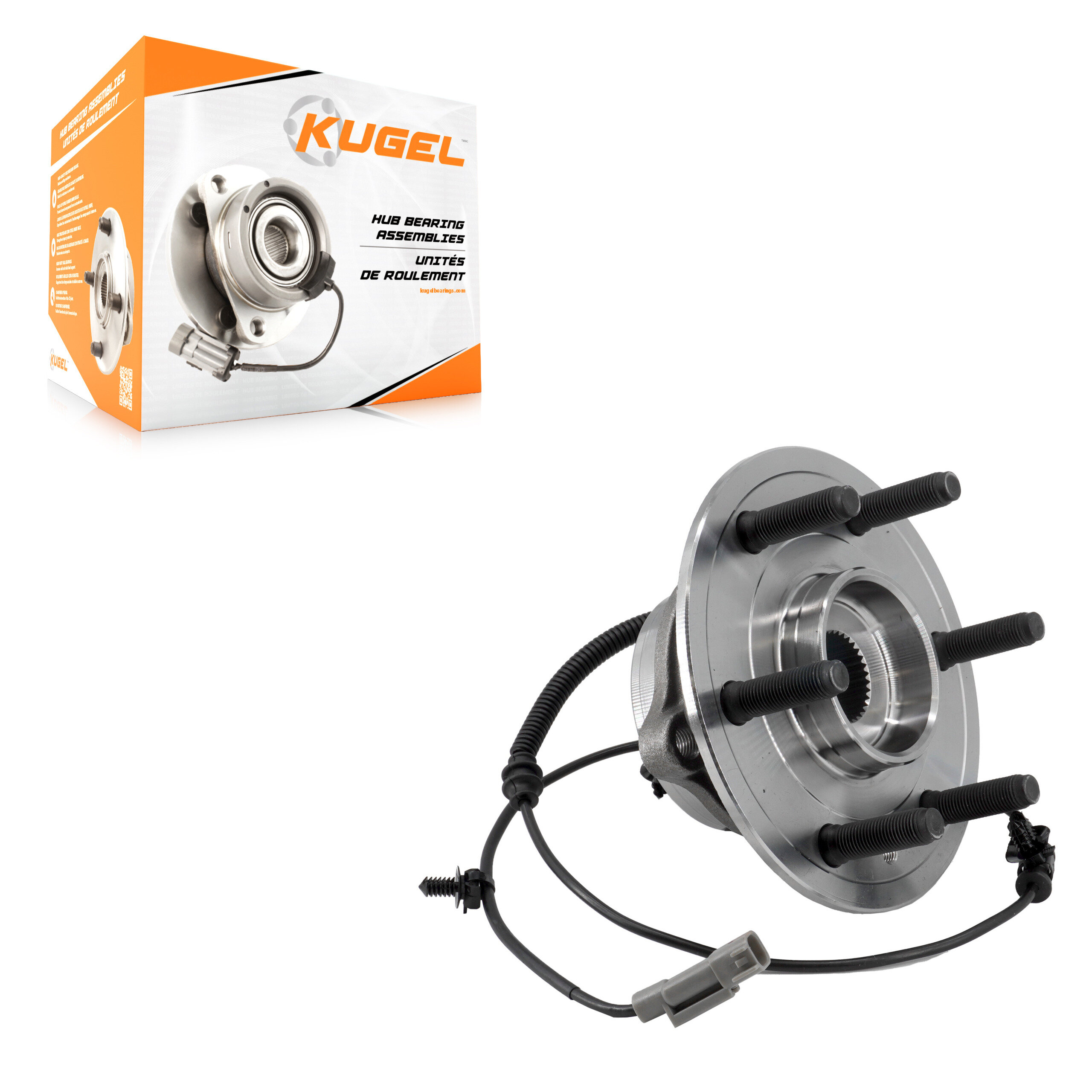 Kugel - 70-515178 - Front Wheel Bearing and Hub Assembly