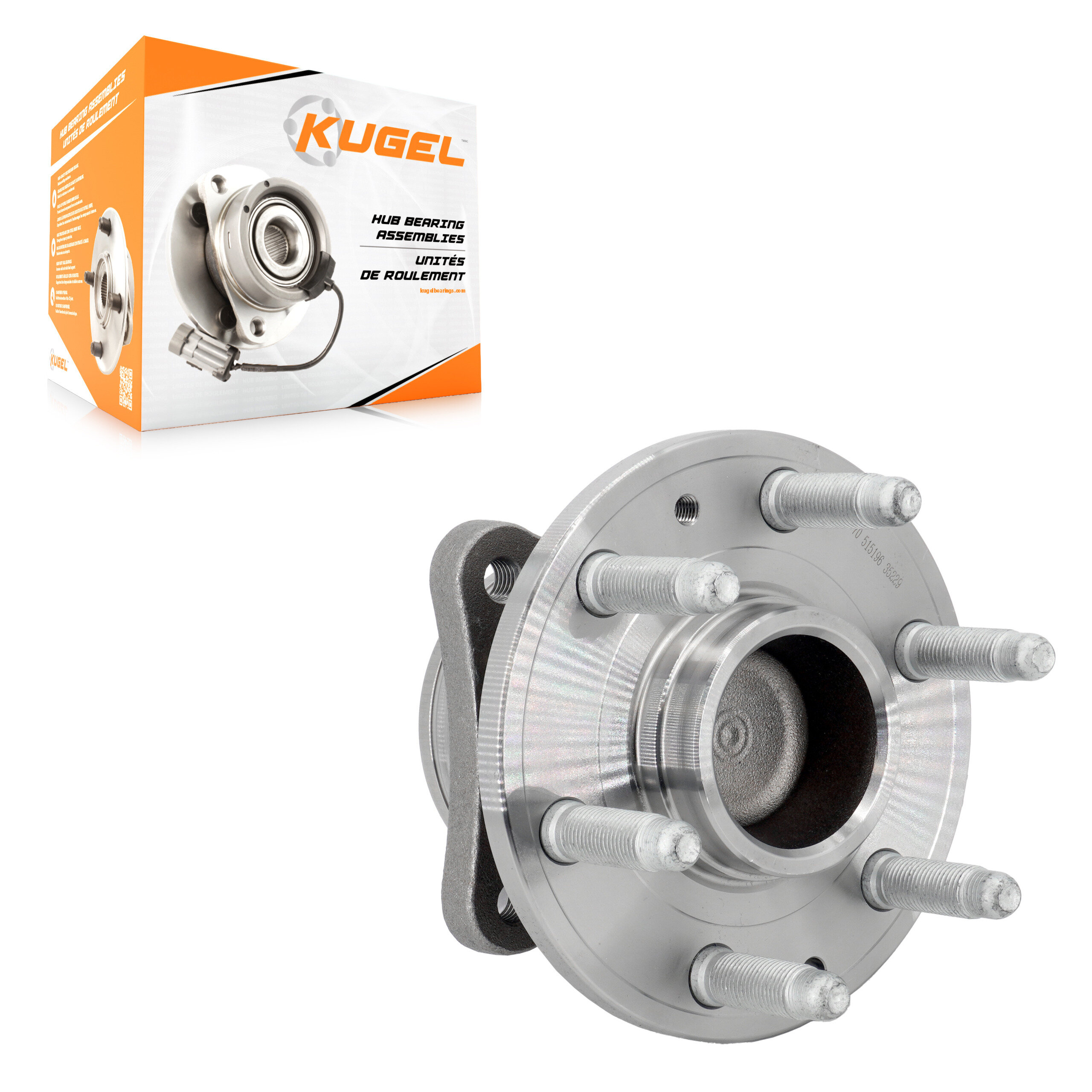 Kugel - 70-515196 - Front Wheel Bearing and Hub Assembly