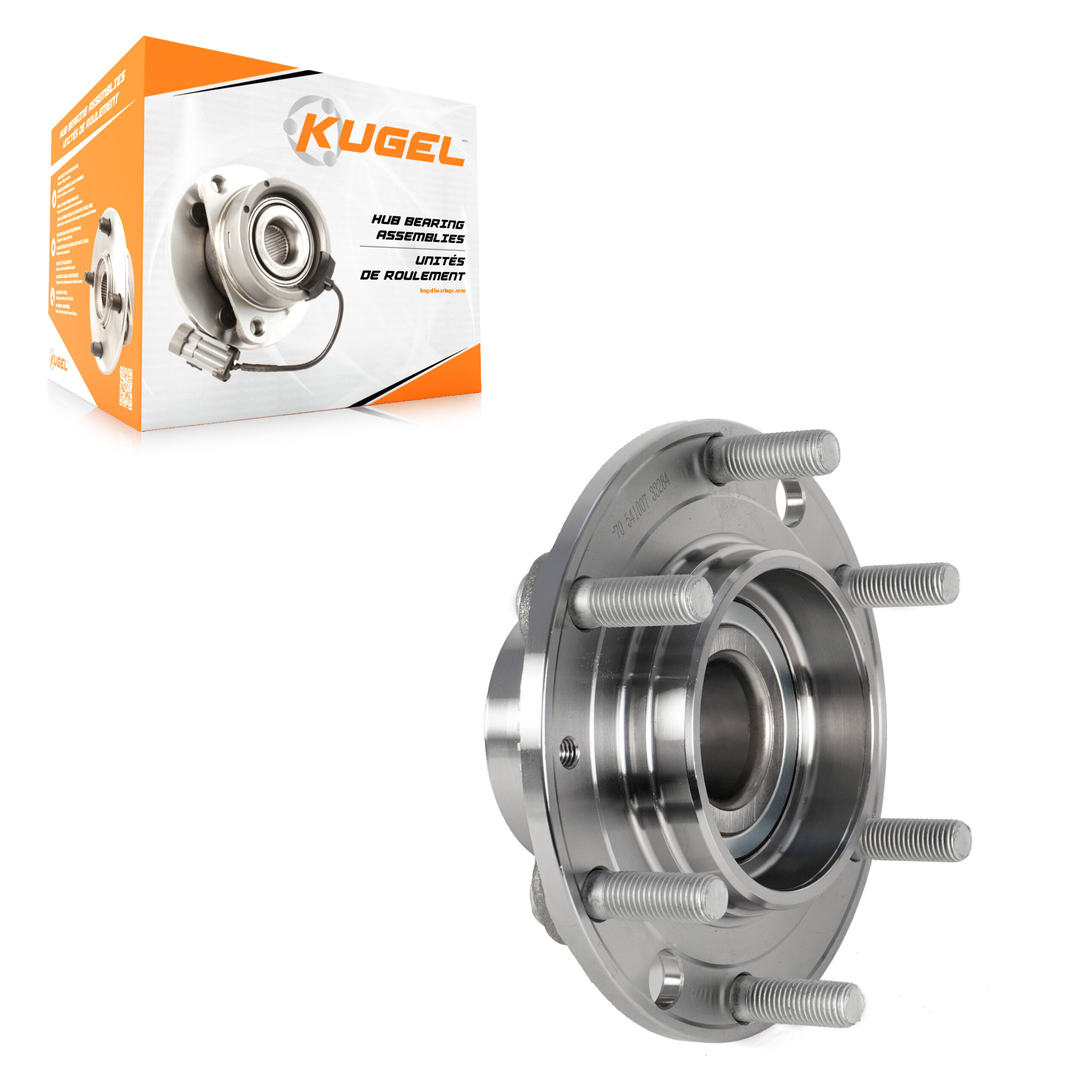 Kugel - 70-541007 - Rear Wheel Bearing and Hub Assembly